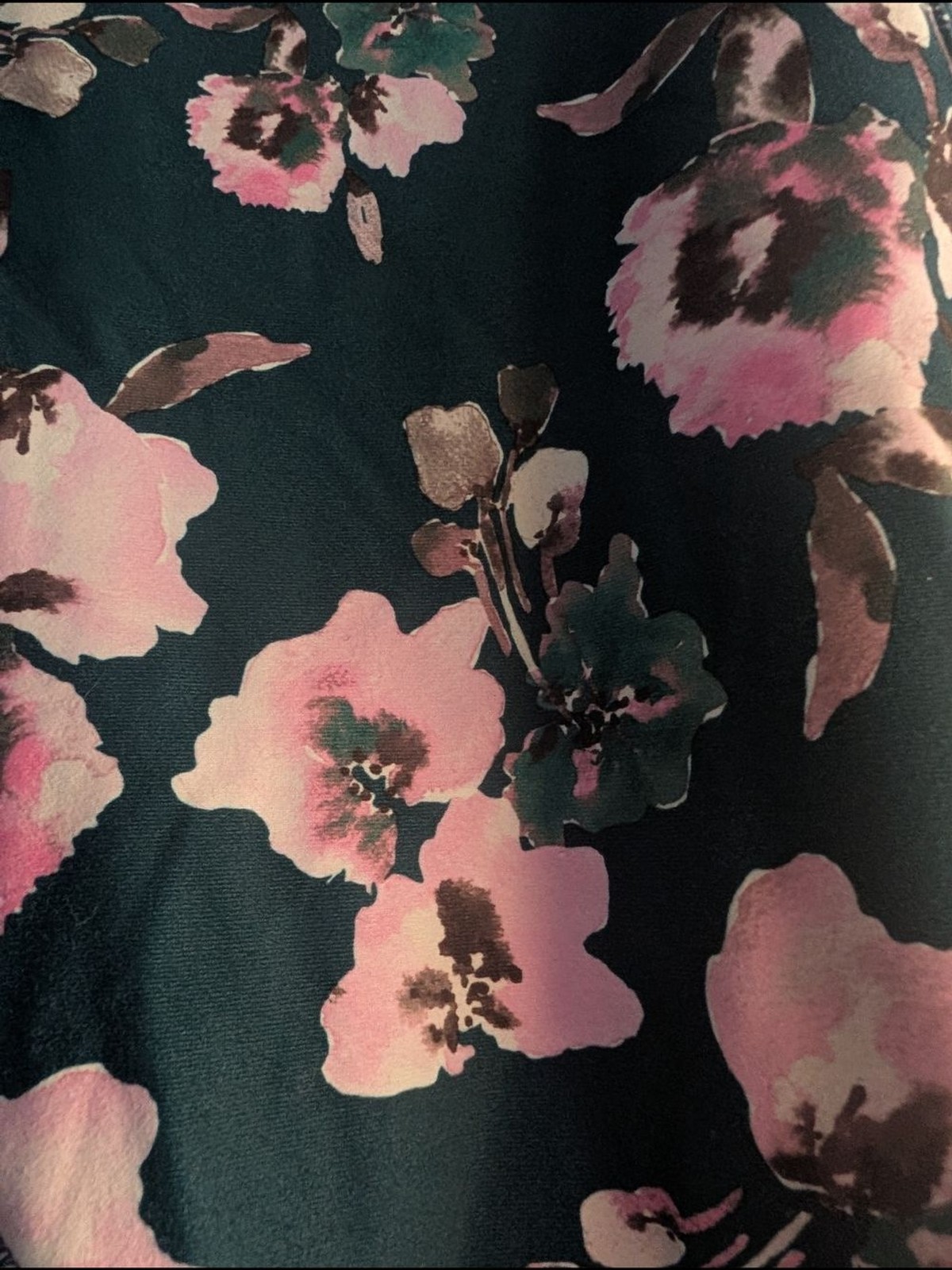Floral Performance Leggings in Teal and Pink – Women’s Activewear