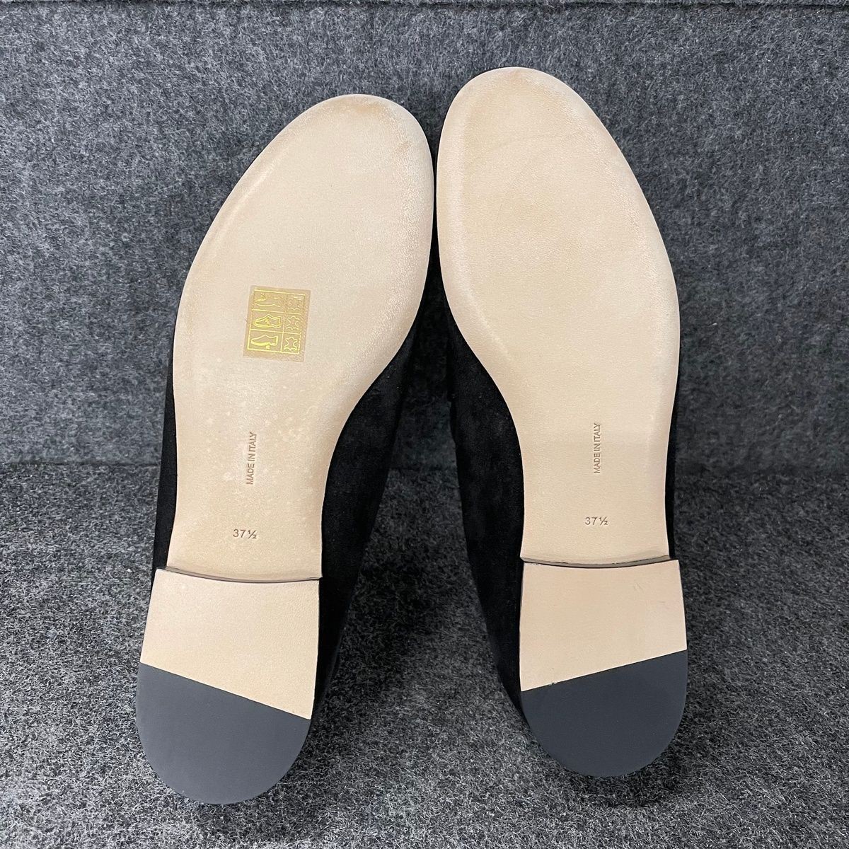 THE ROW Soft Suede Mocassin Women’s Size US 7.5 Black F1626-L305