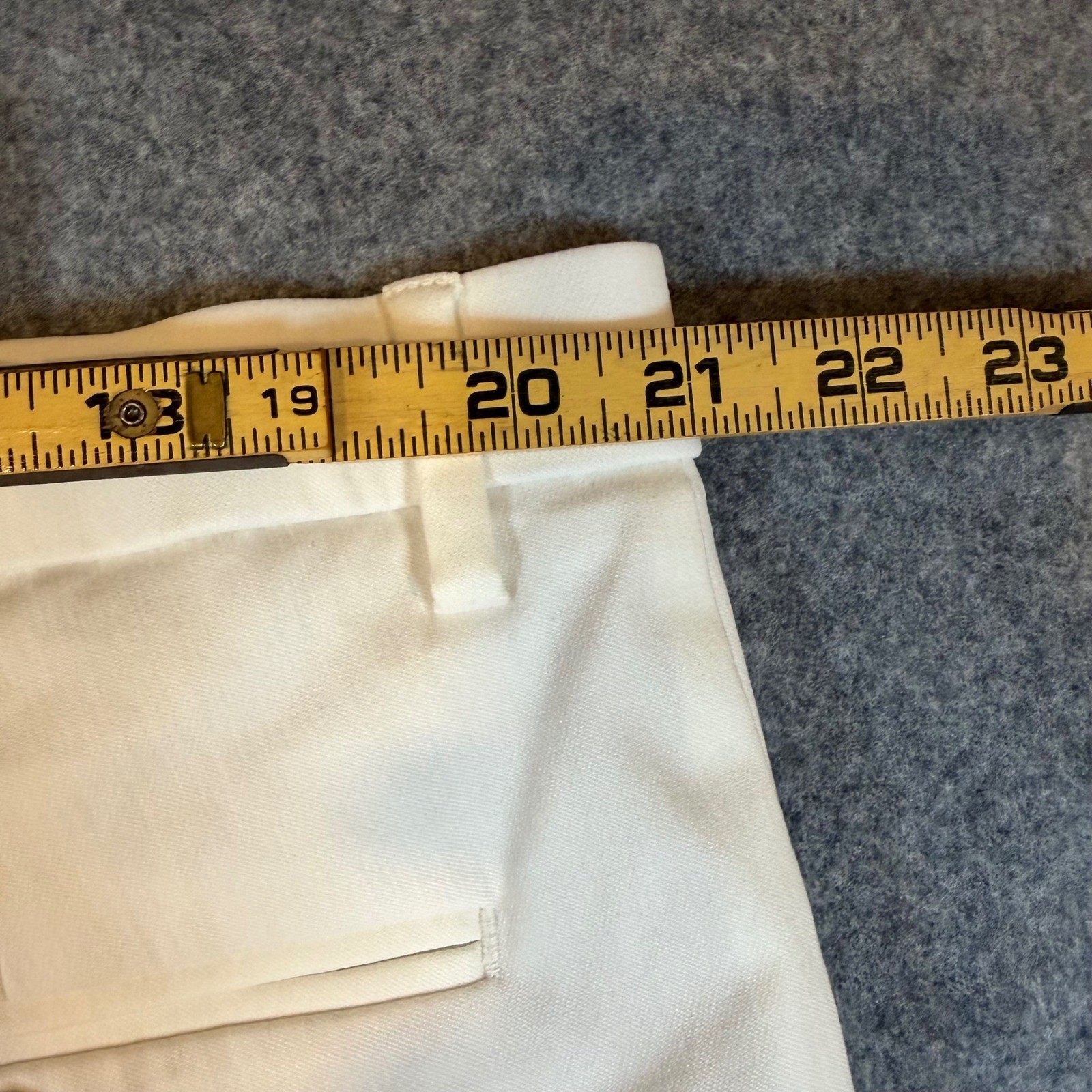 Tommy Hilfiger Mens THFlex Tate-TH White Stretch Trousers 42W x 30L TTEAPH1A0025