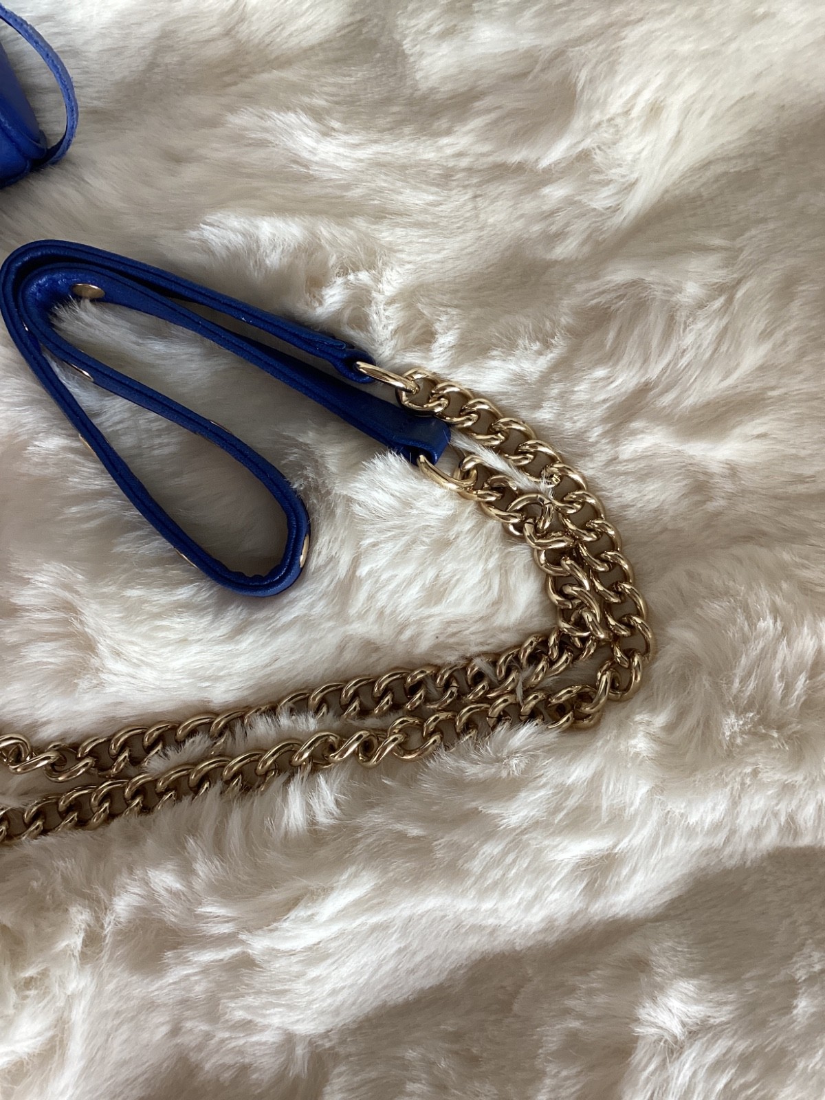 Rebecca Minkoff Mini MAC Limited Edition Initial C Crossbody Blue NewWTags