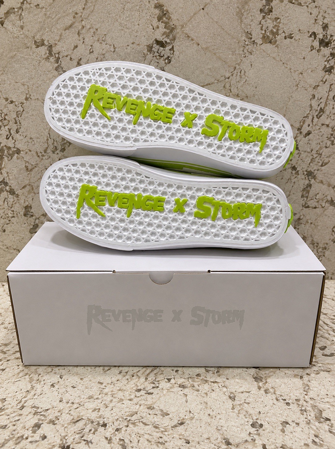 Revenge x Storm LA Lime Green Size 11M/12.5W Brand New Authentic Next Day Ship
