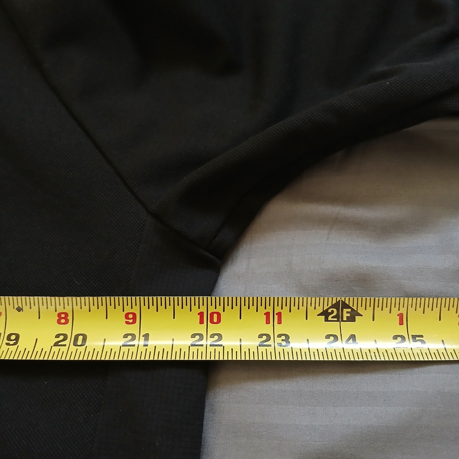 Uniqlo x Theory Blade Collar Mandarin Polo Shirt Mens L Black Dry-Ex Quarter Zip