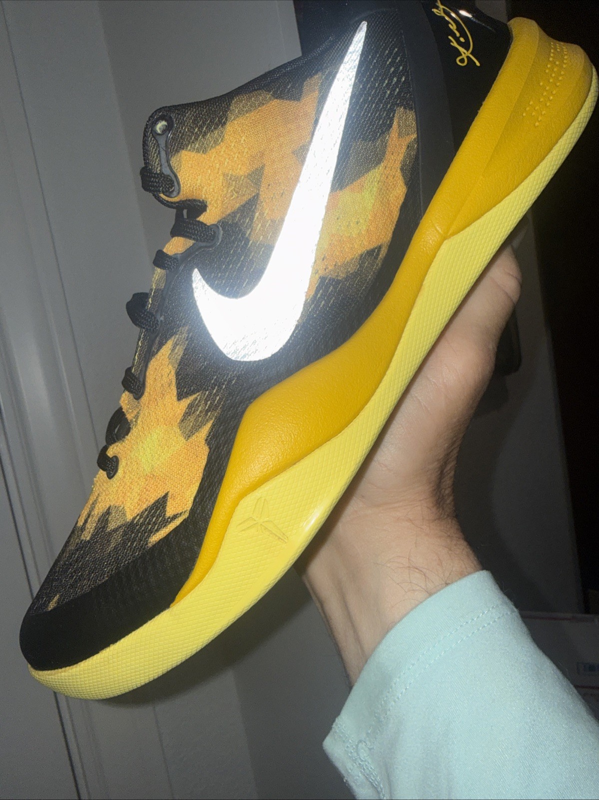 Kobe 8 Sulfur Electric Yellow Super 2012 Clean Size 11 OG All