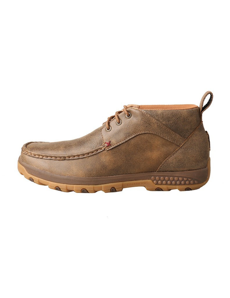 Twisted X Casual Shoes Mens Driving Moc Leather Lace Up Bomber MXC0001