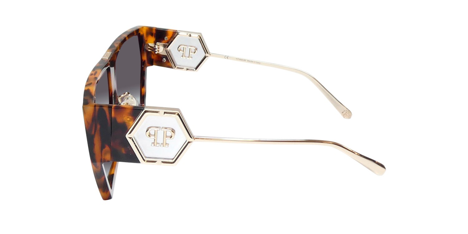 NEW PHILIPP PLEIN SPP040 SPACE ROCK PLEIN SUNGLASSES FULL-RIM ITALY 0728