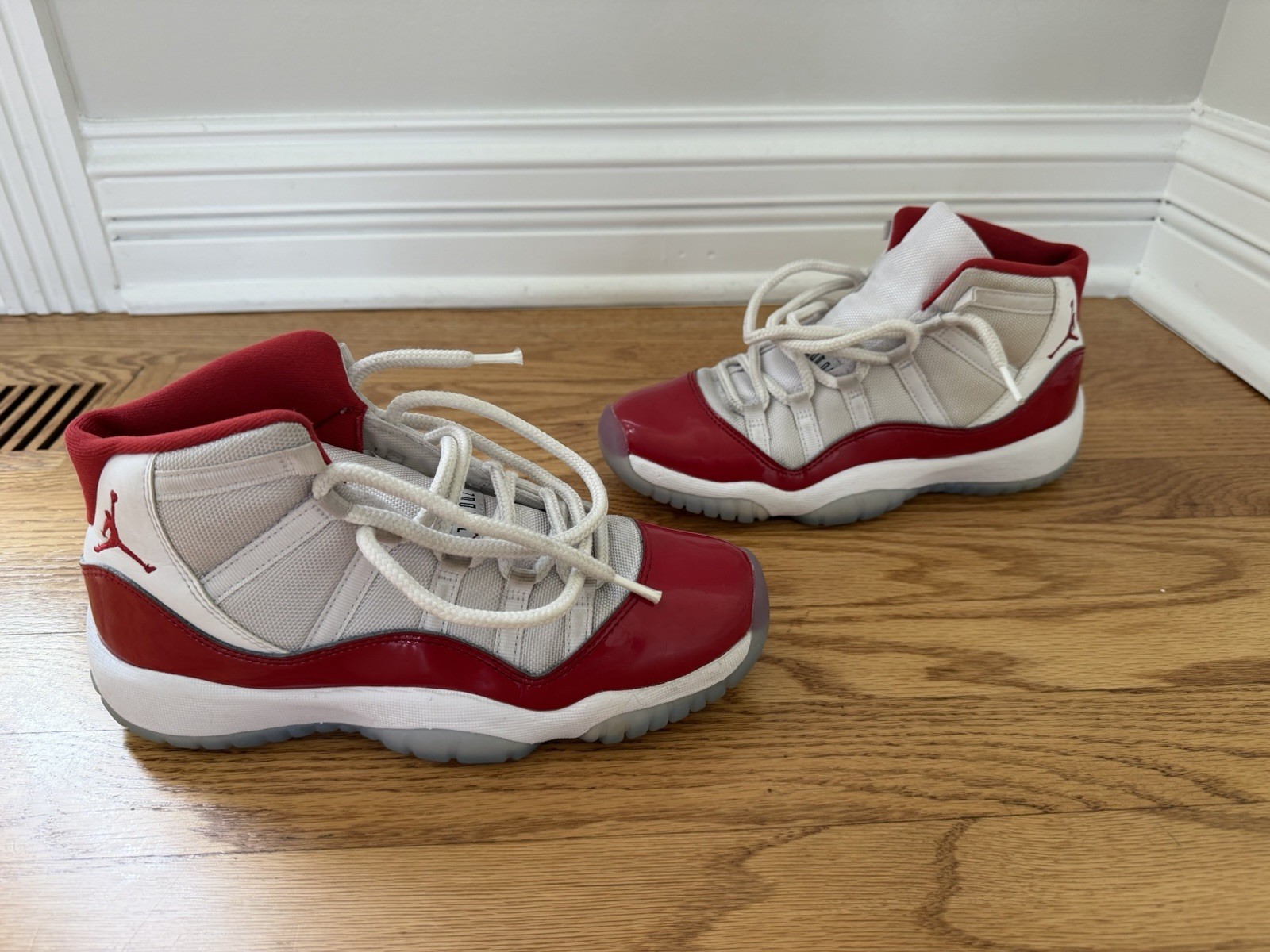 Air Jordan 11 Retro Cherry Red – Size 6Y- Lightly Worn – No box