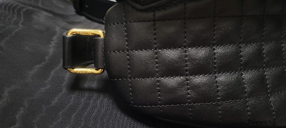 Unused Celine Leather C Charm Body Bag Black W 27 x H 13 x D 5cm