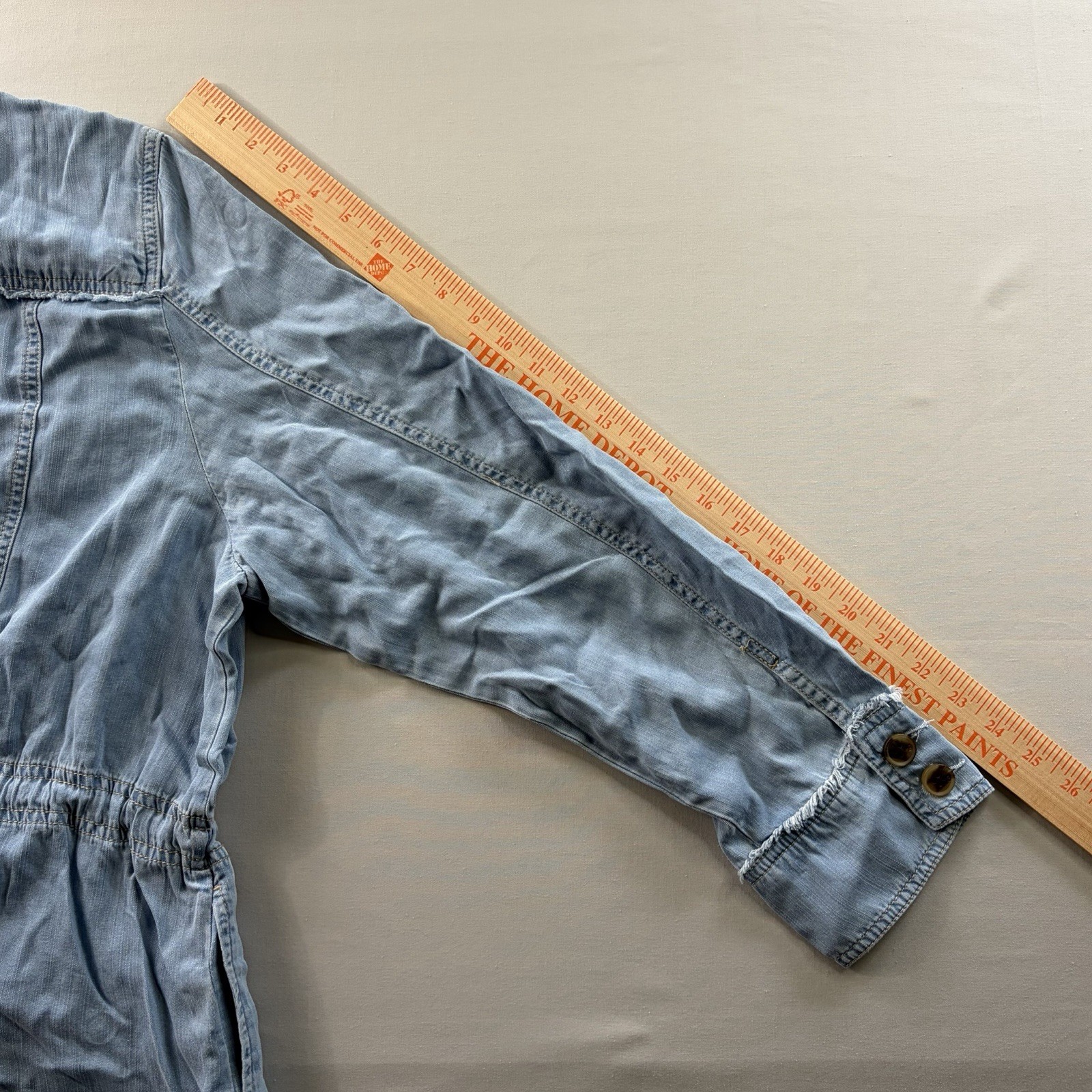 Tommy Bahama Chambray O’Lei Linen-Blend Utility Jacket Sz XL NWT