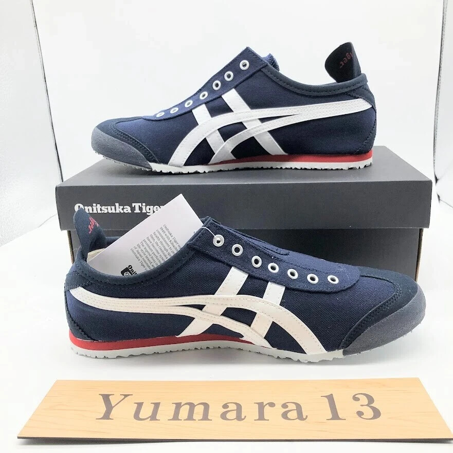 Onitsuka Tiger MEXICO 66 SLIP-ON NAVY/OFF-WHITE 1183a360-401 Unisex Size