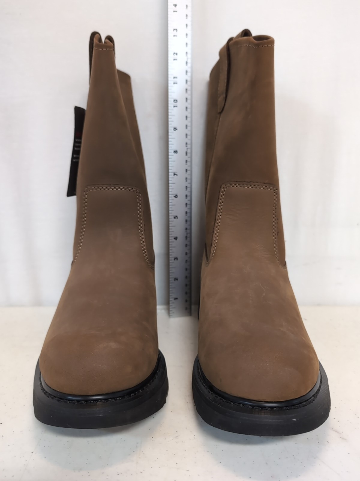 NEW Wolverine Wellington Work Boots Men’s SIZE 9.5 M Brown Leather NWT, IOB