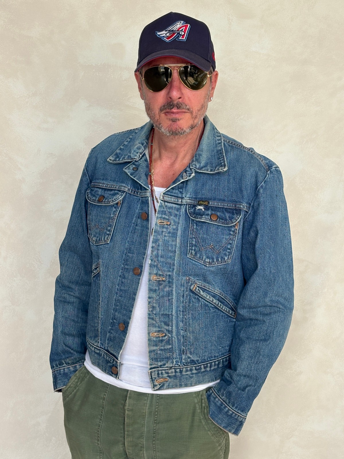 Size 44US / 54EU. Authentic 70s Maverick denim Jacket – Made in USA