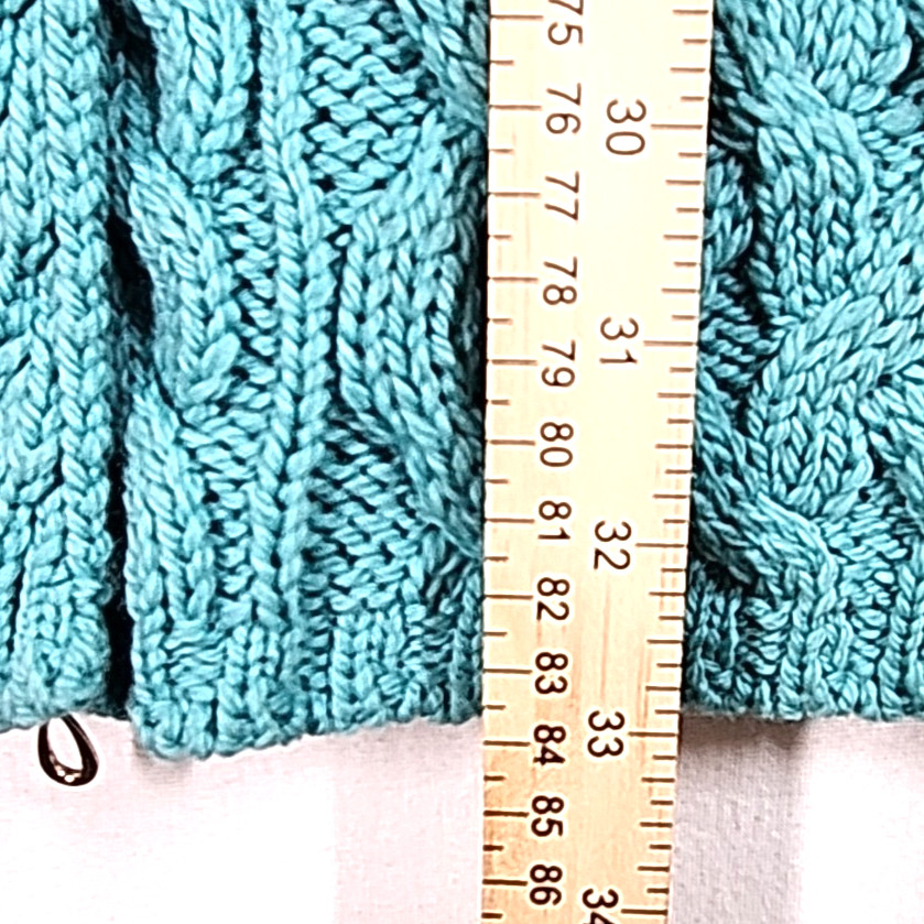 Aran Crafts Merino Wool Cable Knit Cardigan Coat Womens S Zip Fisherman Ireland