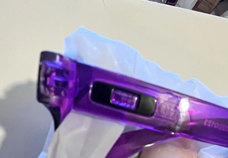 Holbrook Style Gloss Purple And Black UV400 Lens Sunglasses and Black insert