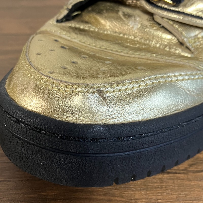 Adidas Jeremy Scott JS Wings Metallic Gold 2008 G04653 Size 8.5 RARE