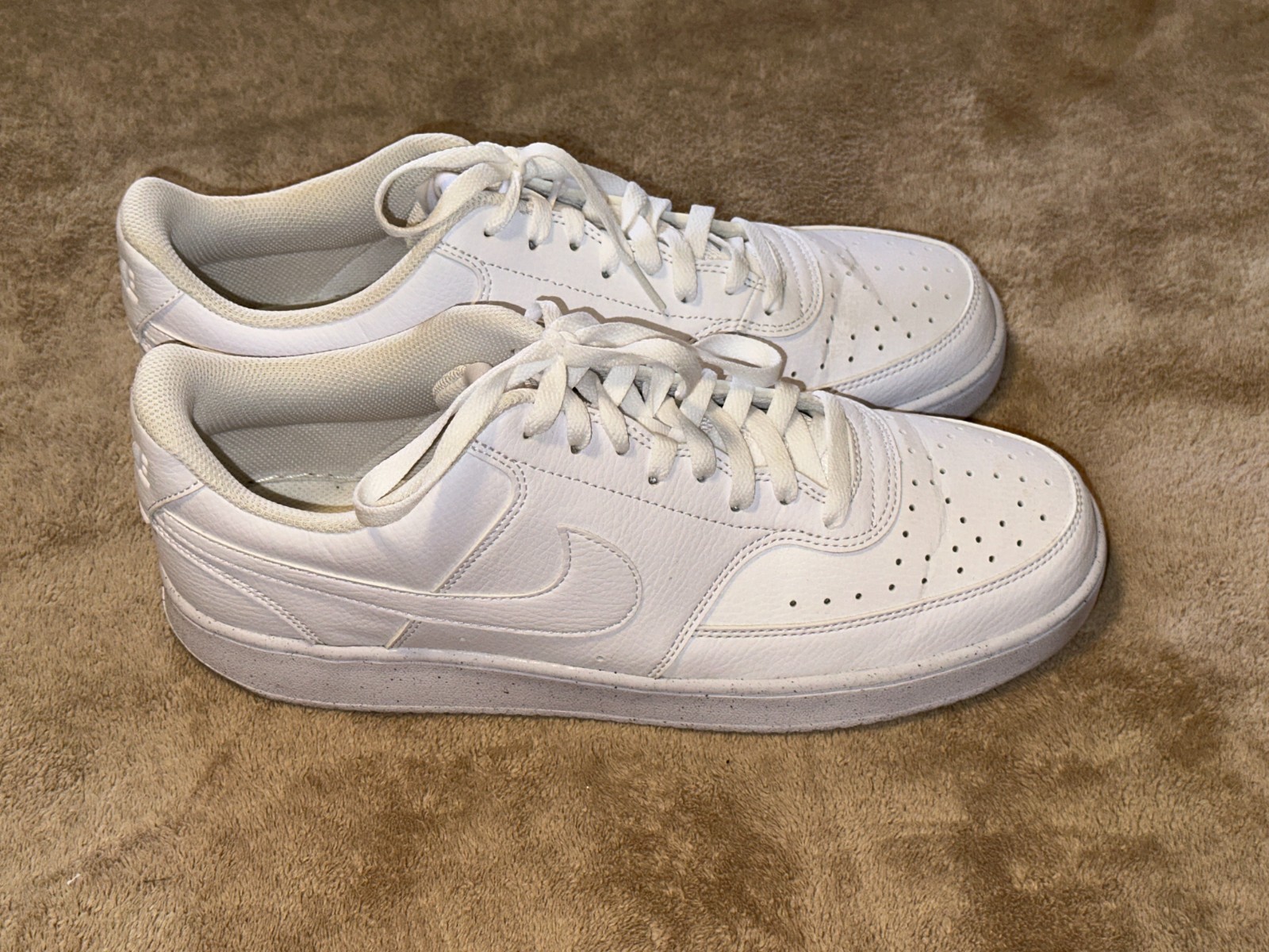 Nike Court Vision Low White DH2987-100 Men Size 12 Lightly Used Trainer Classic
