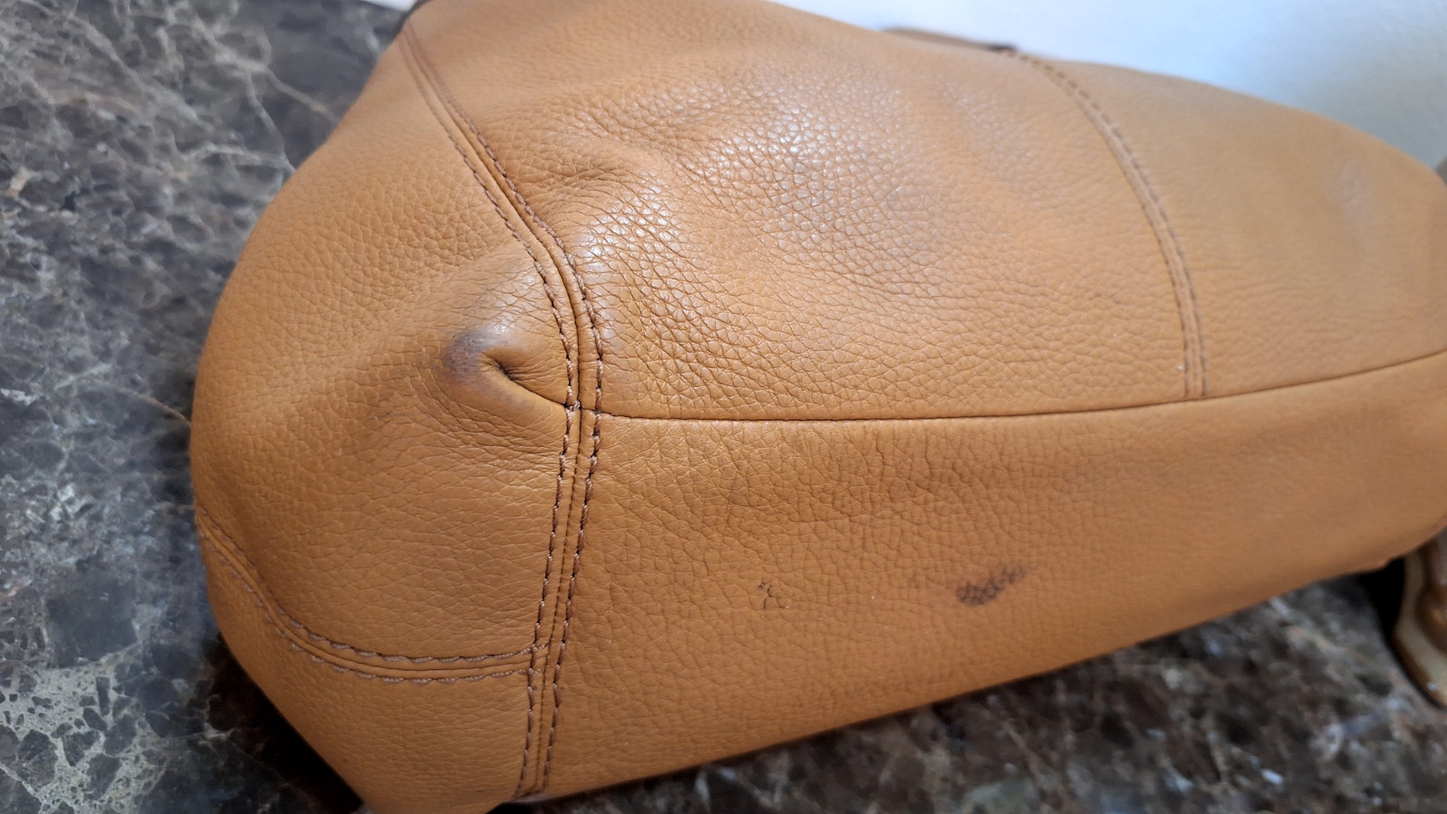 Coach F28997 British Tan Lexy Triple Compartment Shoulder Bag