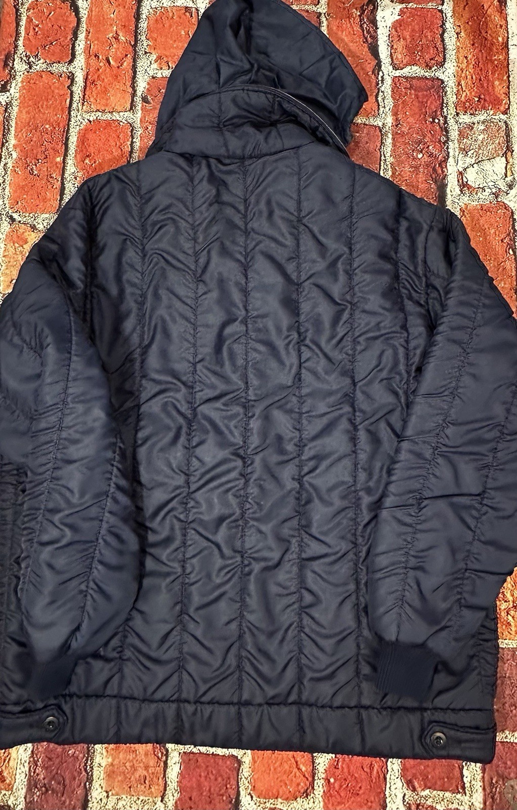 HELLY HANSEN SAILING JACKET SIZE LARGE 1960s 1970s SEAFARER NAVY VINTAGE COAT