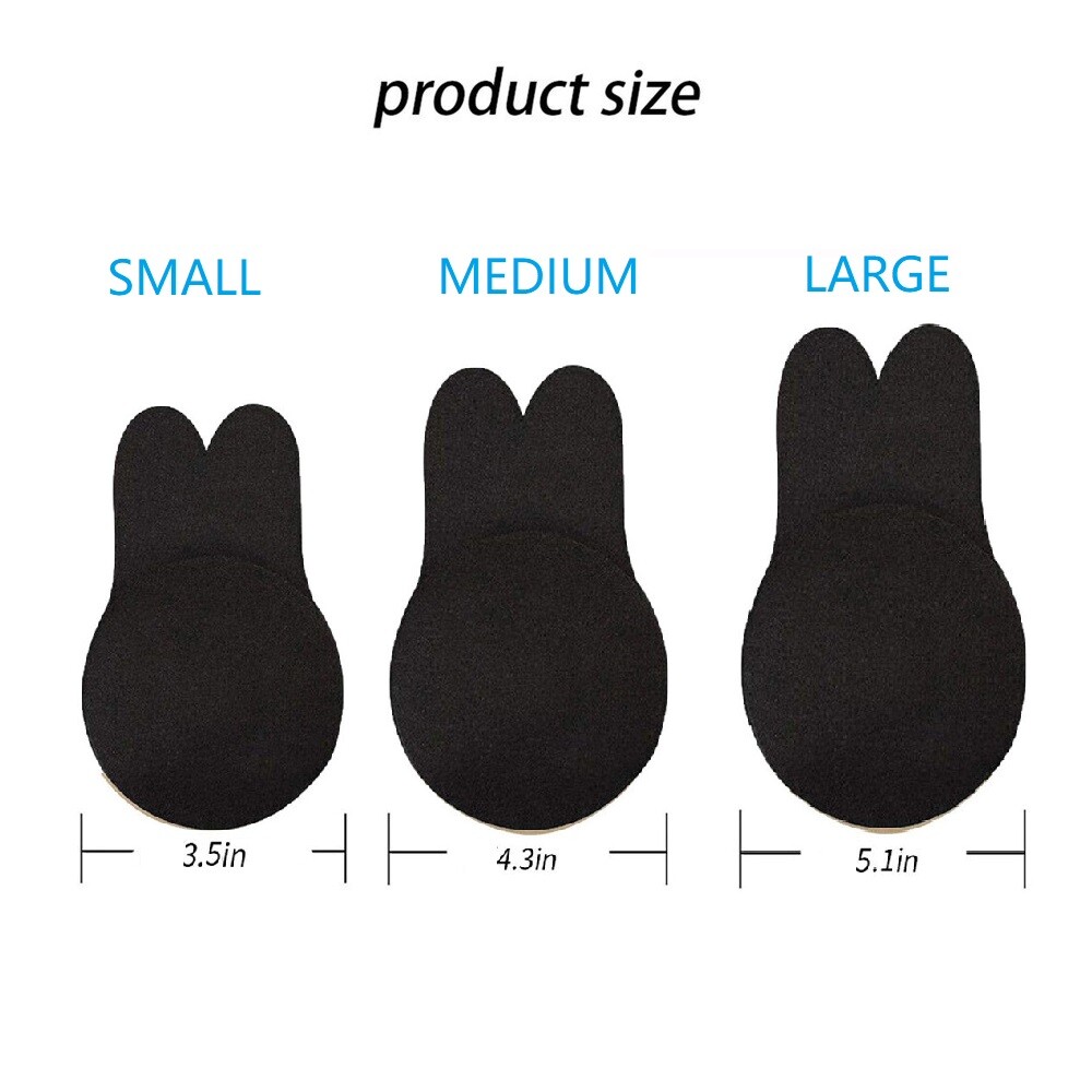 Silicone Bra Self Adhesive Push Up Strapless Invisible Pasties Cover Breast Lift