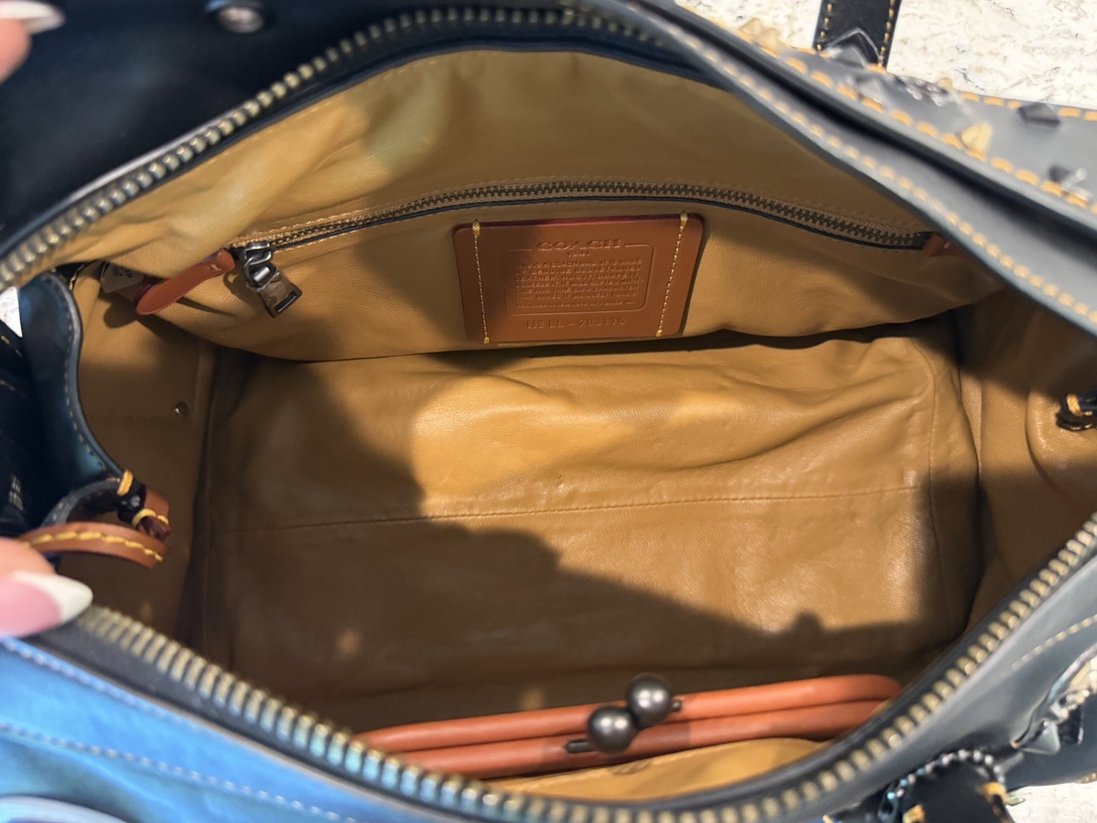 Coach 1941 Varsity Patch Badlands Satchel
