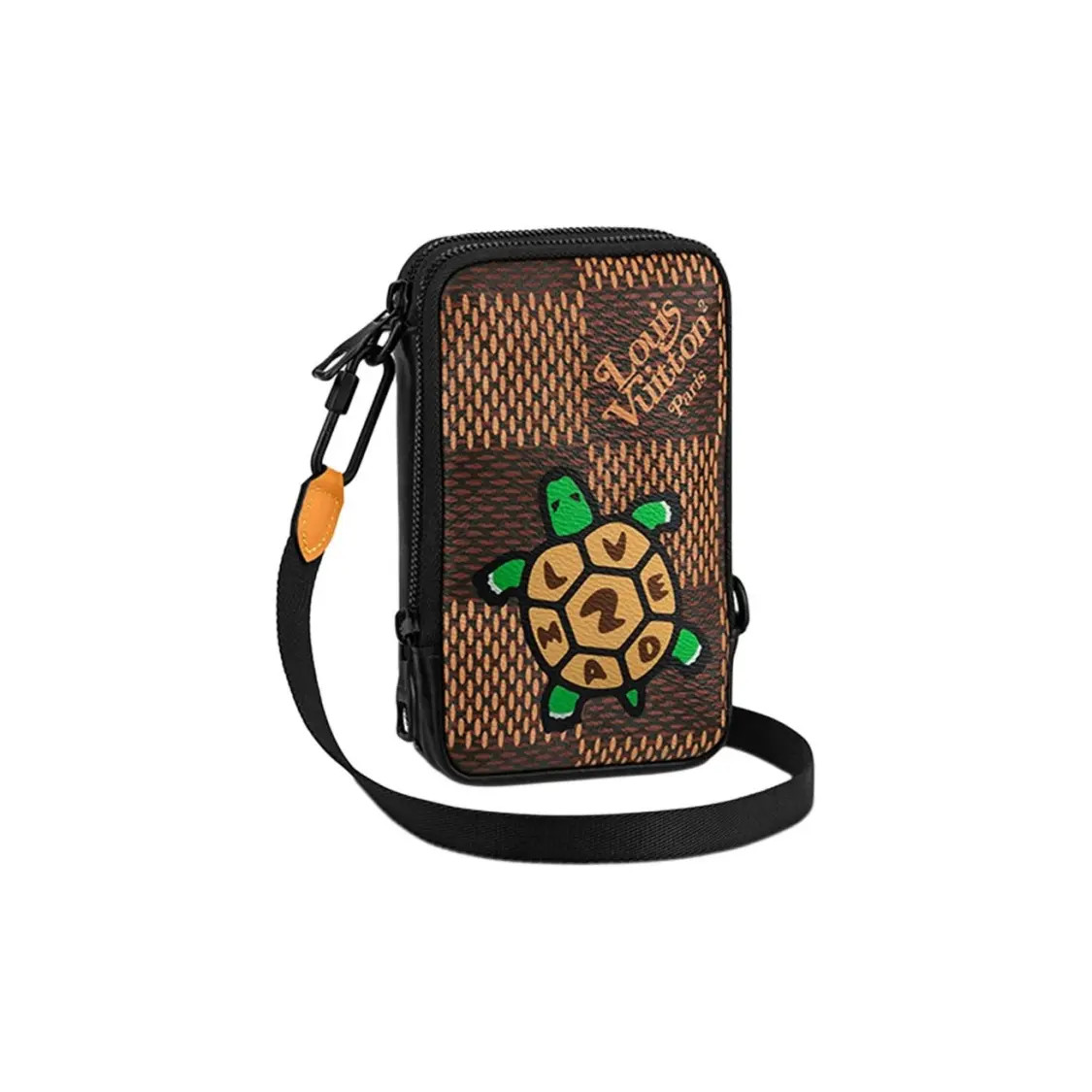 LOUIS VUITTON X NIGO Single Shoulder Crossbody Bag Unisex Style 4.3×1.3×7.4 in