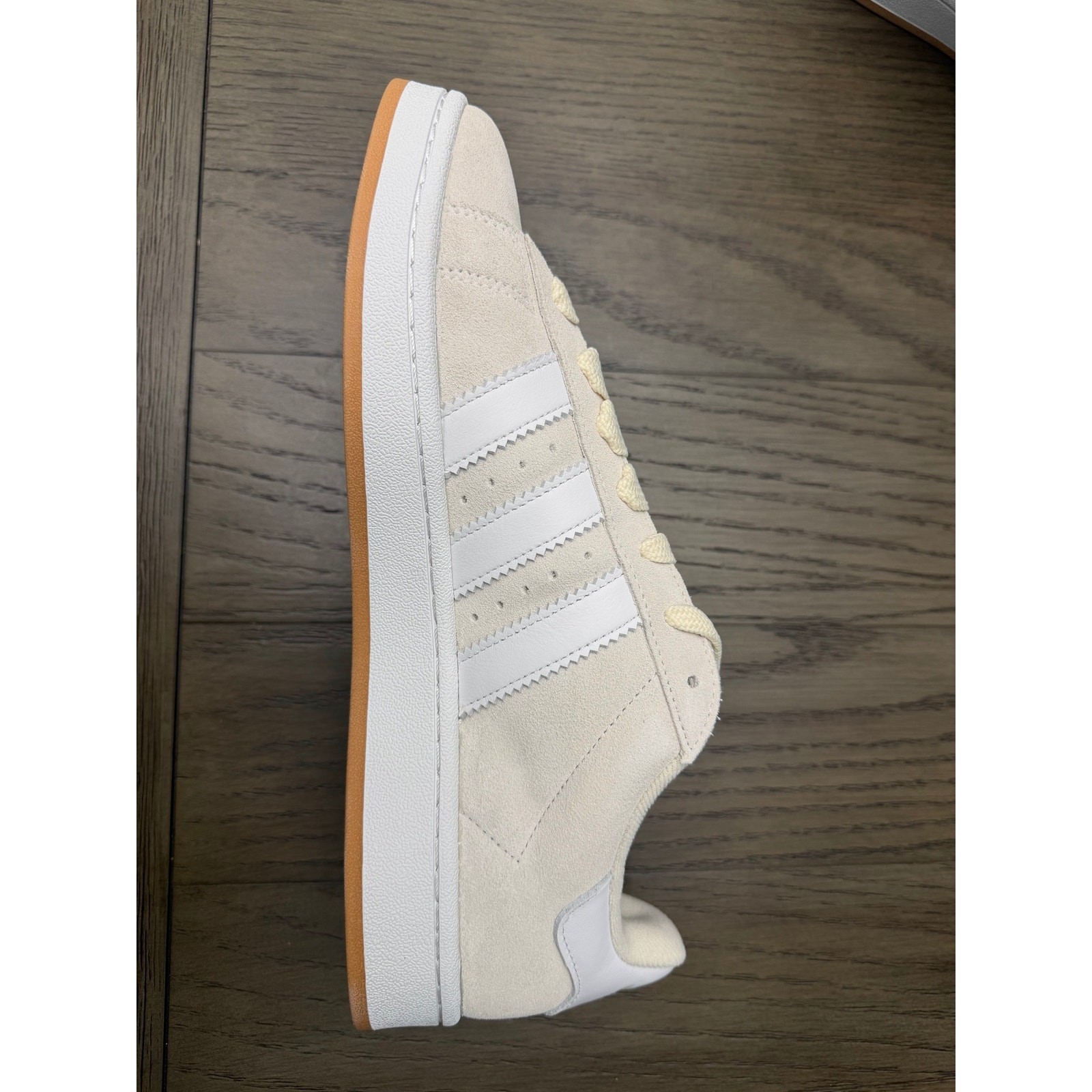 Adidas Campus 00s Wonder White Cloud White Gum Sneakers Men’s Size 8.5 NWT