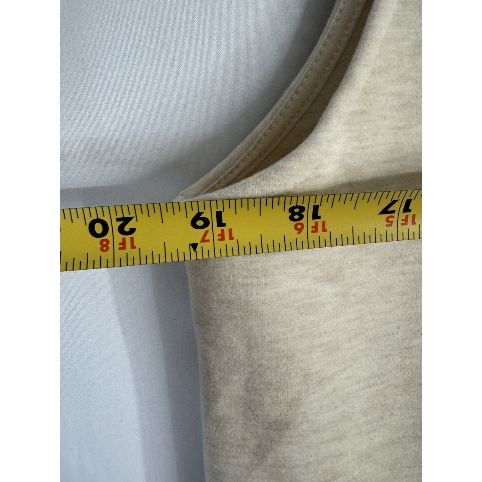 OGLMove Mock Neck Top NWT Size L Beige Knit Pullover Minimalist Capsule Wardrobe