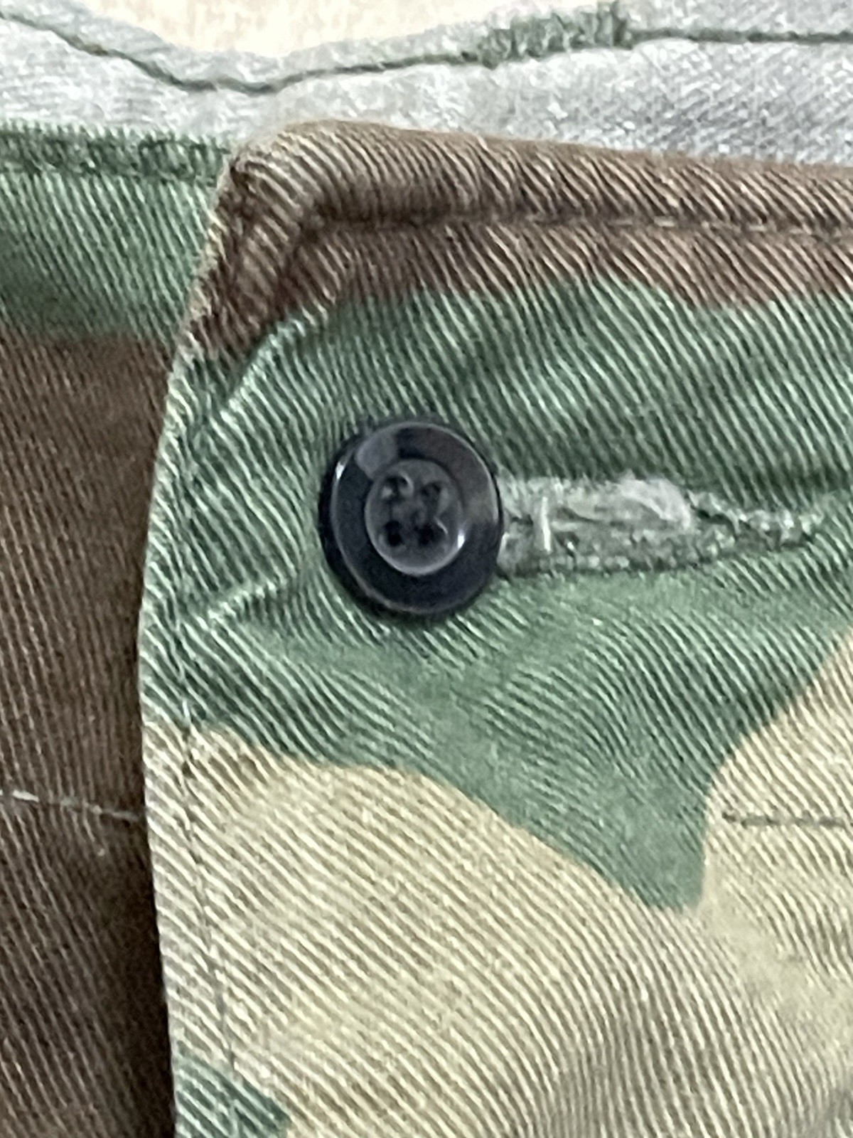 Vintage US Army M81 Combat Trousers Men’s Medium Regular Woodland Camo 80s Pants