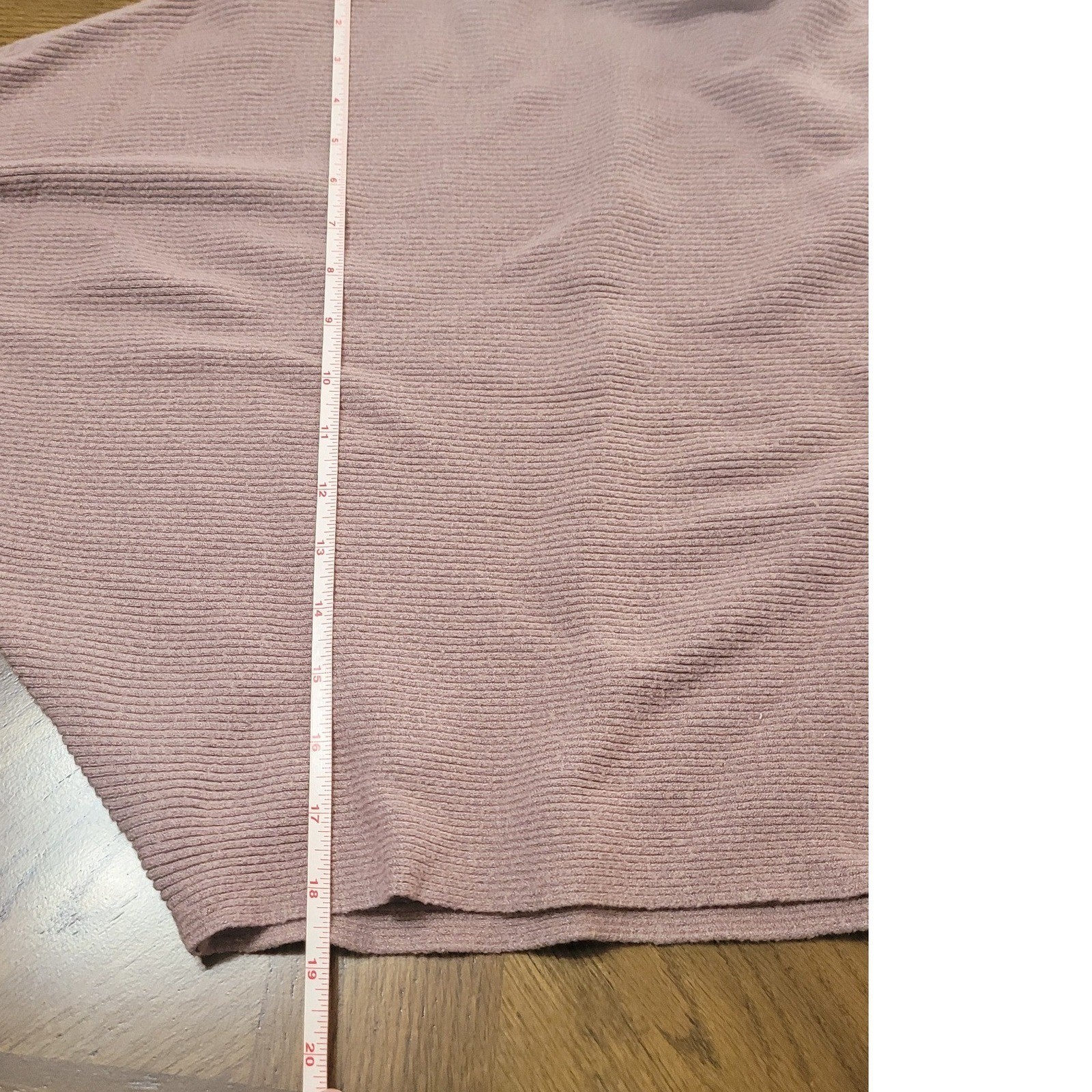 Philosophy Republic Clothing Mauve Ribbed Batwing Dolman Sleeve Sweater Large