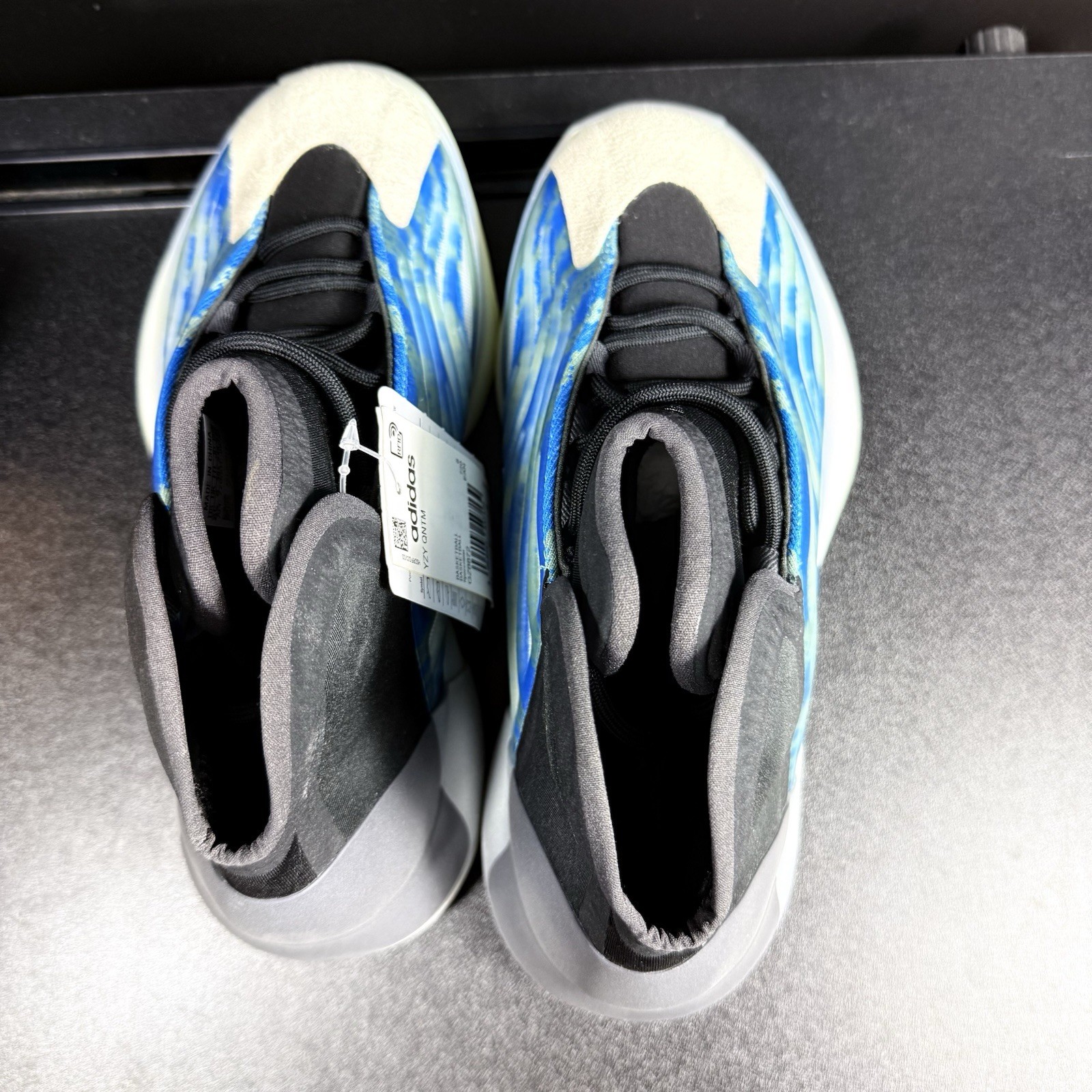 NEW! NIB Adidas Men’s Yeezy Qntm QUANTUM In Frozen Blue GZ8872 Size 6.5