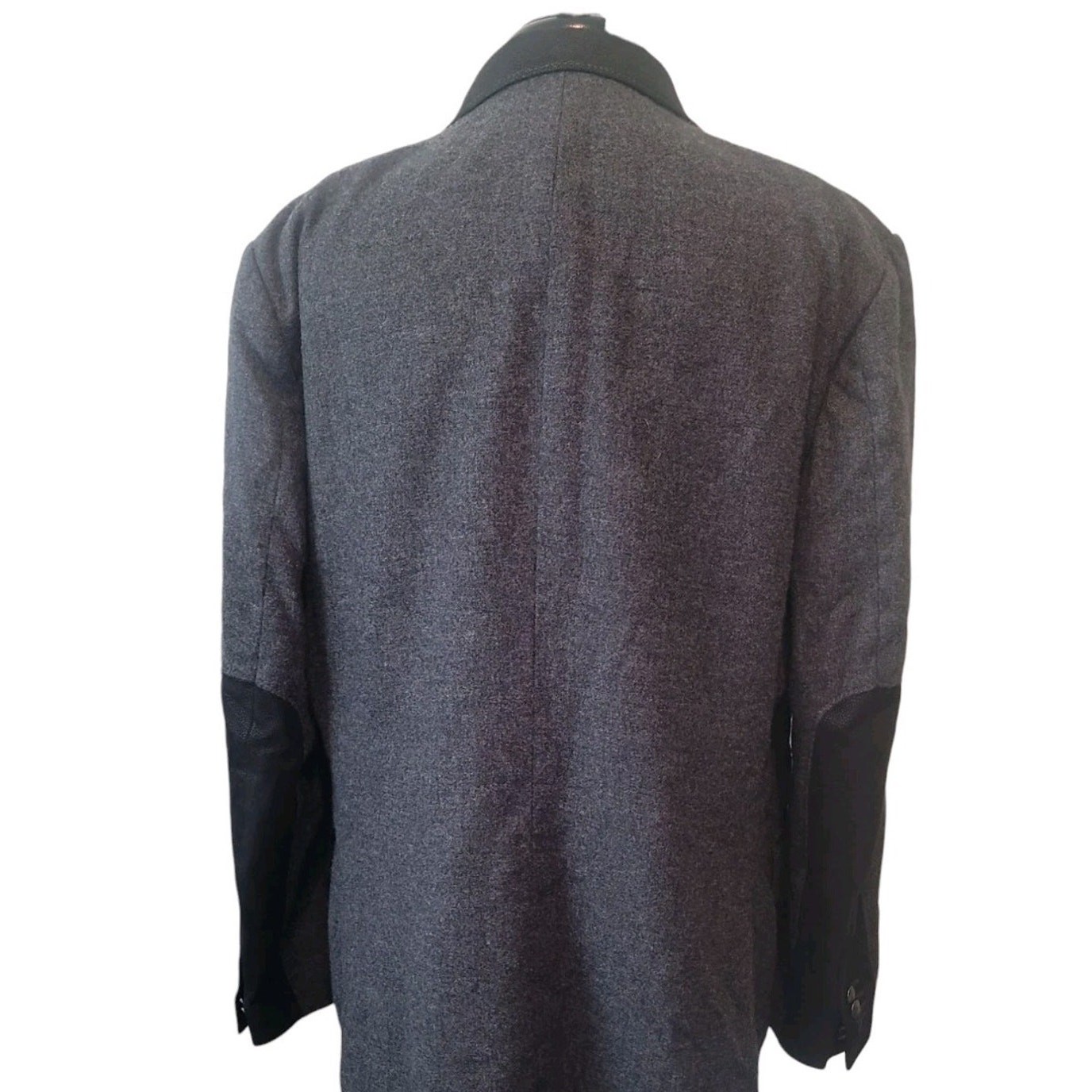 CORNELIANI ID WOOL CASHMERE JACKET COAT 44/6R Euro 54R US REGULAR Gray