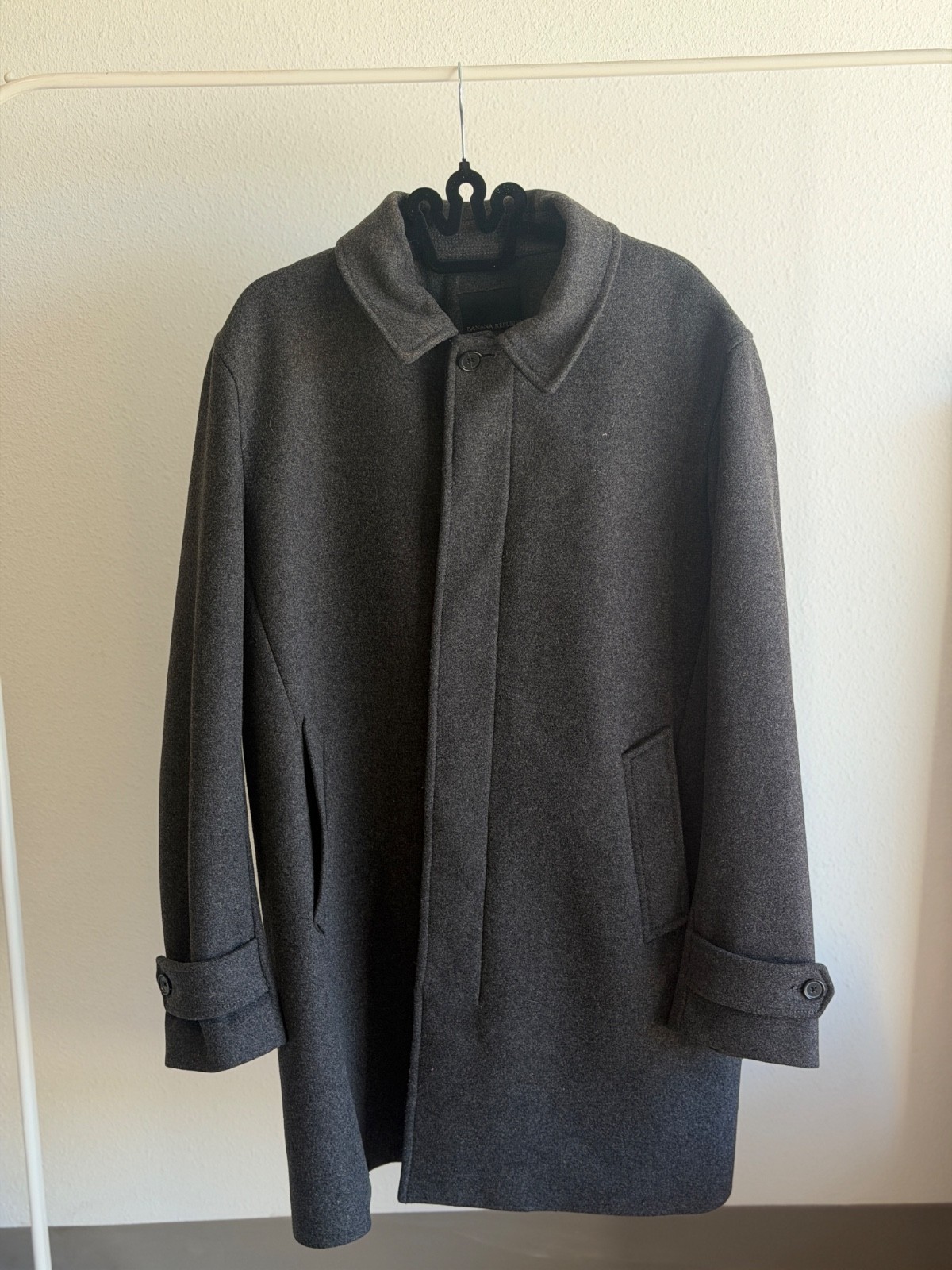Banana Republic Peacoat | L | Mario Bellucci Italy, Wool