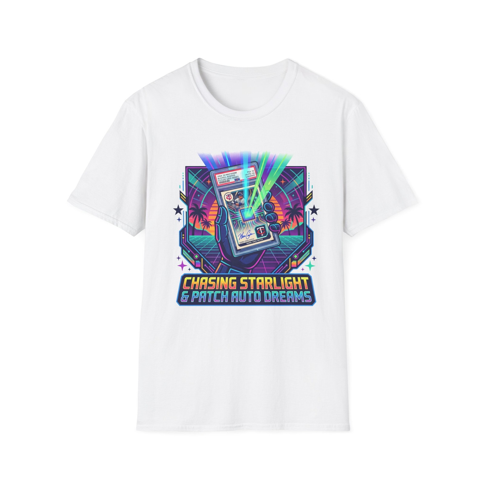 Chasing Starlight & Patch Auto Dreams TShirt Sport Card Collector Graded Slab