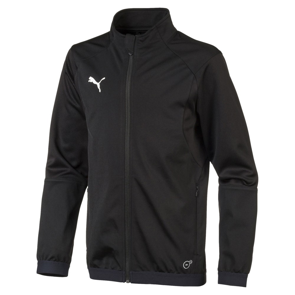 PUMA Liga Training Full Zip Jacket Youth Boys Black Casual Athletic Outerwear 65
