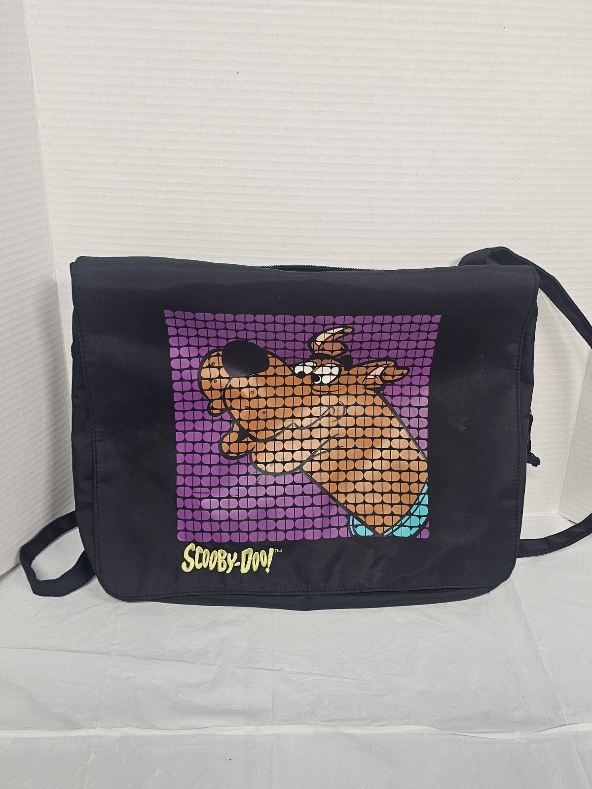 Scooby Doo Messenger Laptop Shoulder Bag Vintage 1999 Cartoon Network