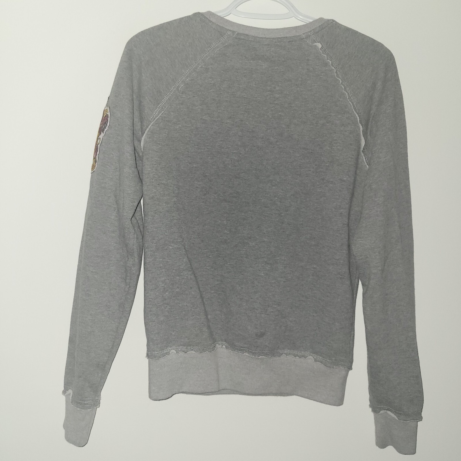 Harry Potter Gryffindor Long Sleeve Sweatshirt Size XS Gray Universal