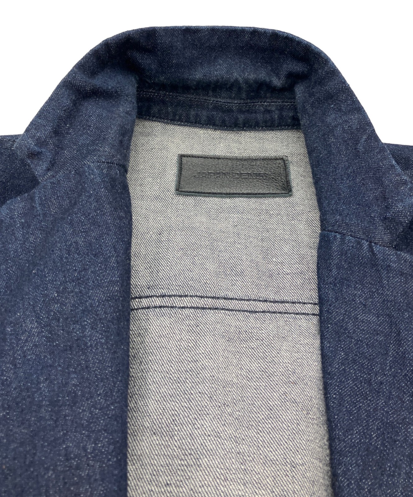 CULLNI TIELOCKEN JACKET Denim Tielocken Jacket Size: 1 Indigo Men JDCLJK1002