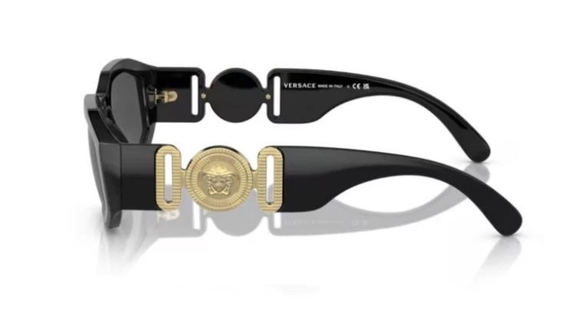 Versace Unisex Sunglasses VE4361 GB1/87 53mm