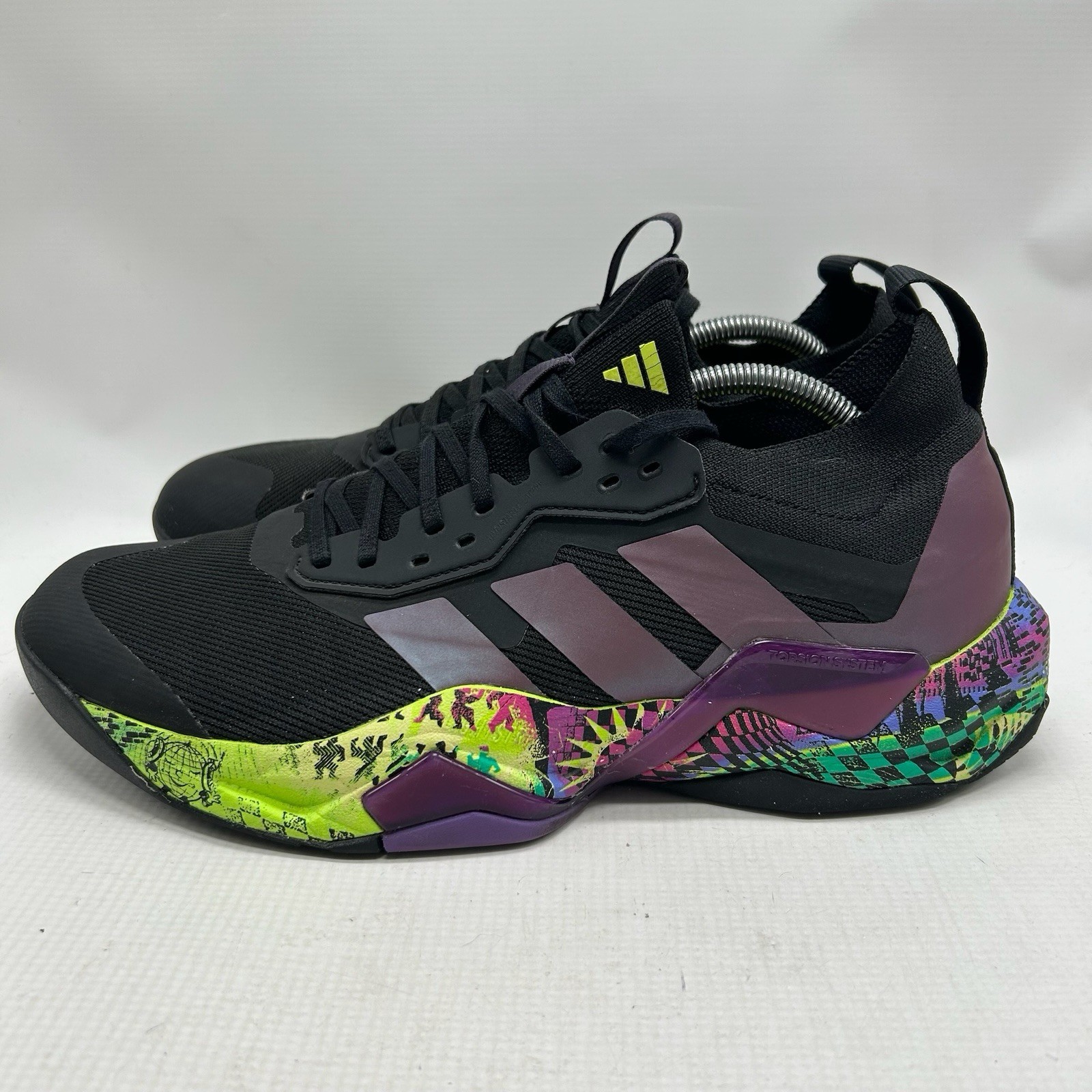 Adidas Jeremy Scott X Adidas Rapidmove Adv 2 Pride Men’s Size 11 US Black JR6401