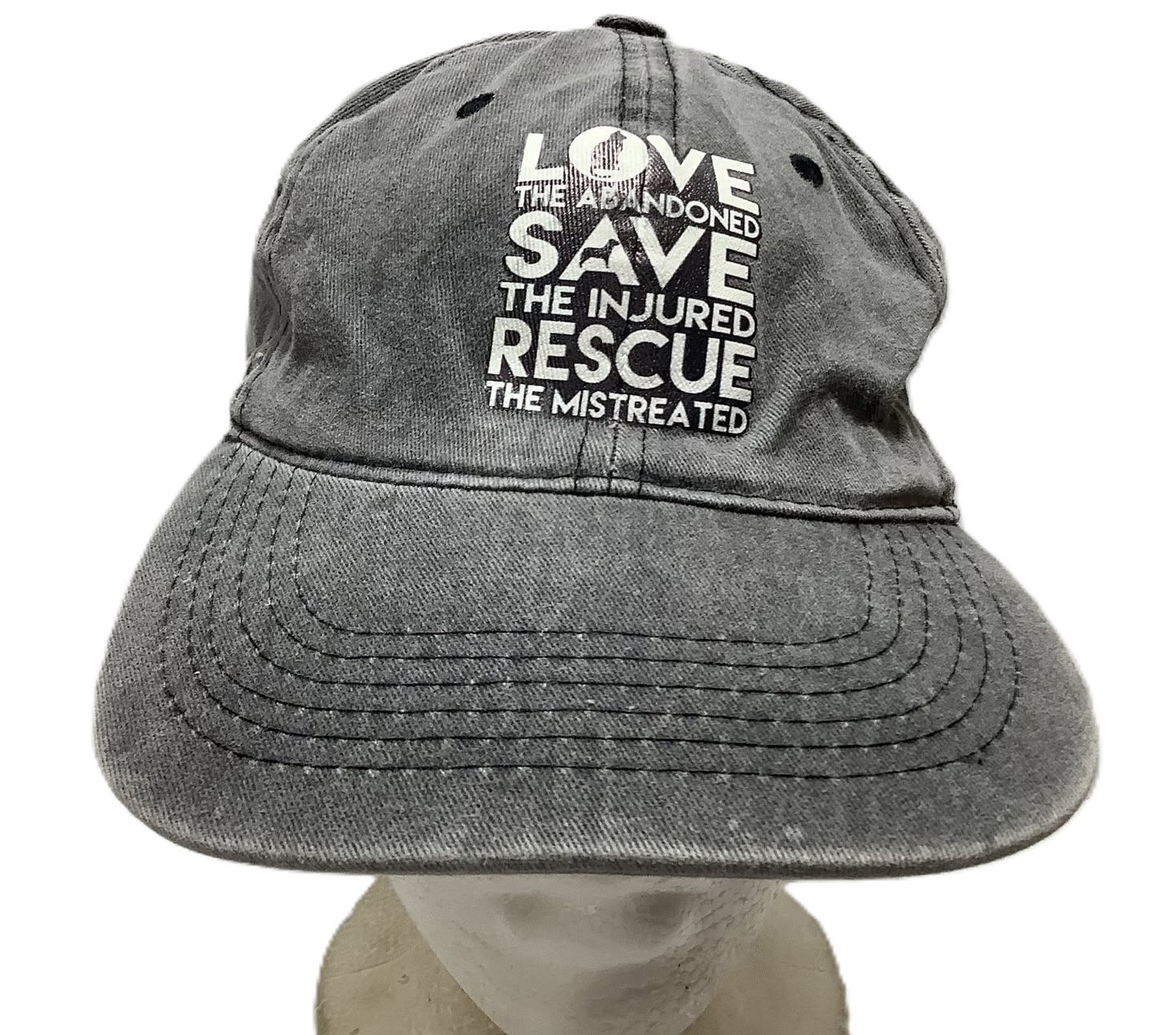 Love Save Animal Rescue Strap Back Hat Cap