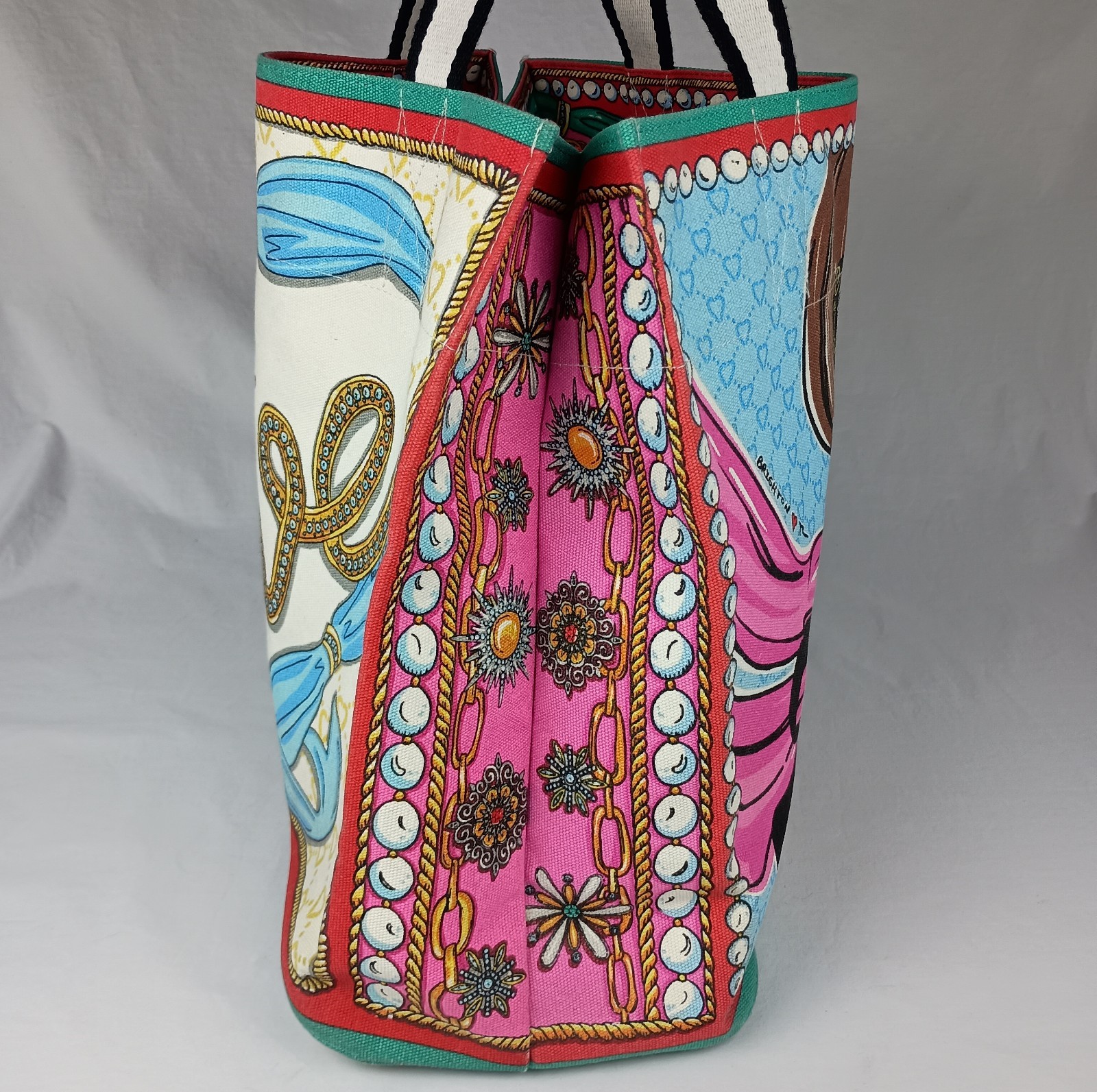 Brighton Canvas Tote Bag Sparkle And Shine-Peace Love & Jewels-Large