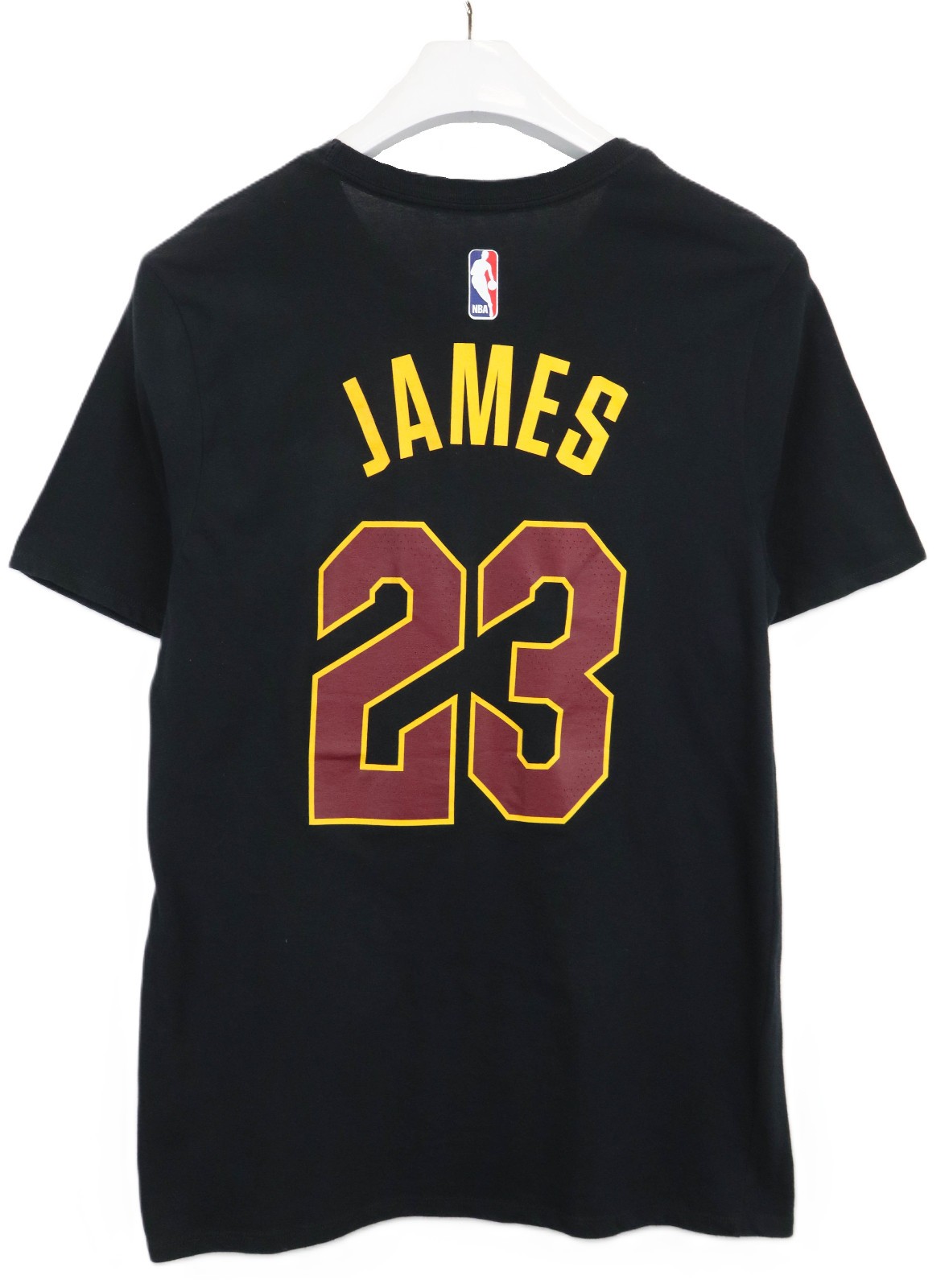 NIKE Dri-FIT LeBron James Cavaliers T-Shirt Mens M Athletic Fit