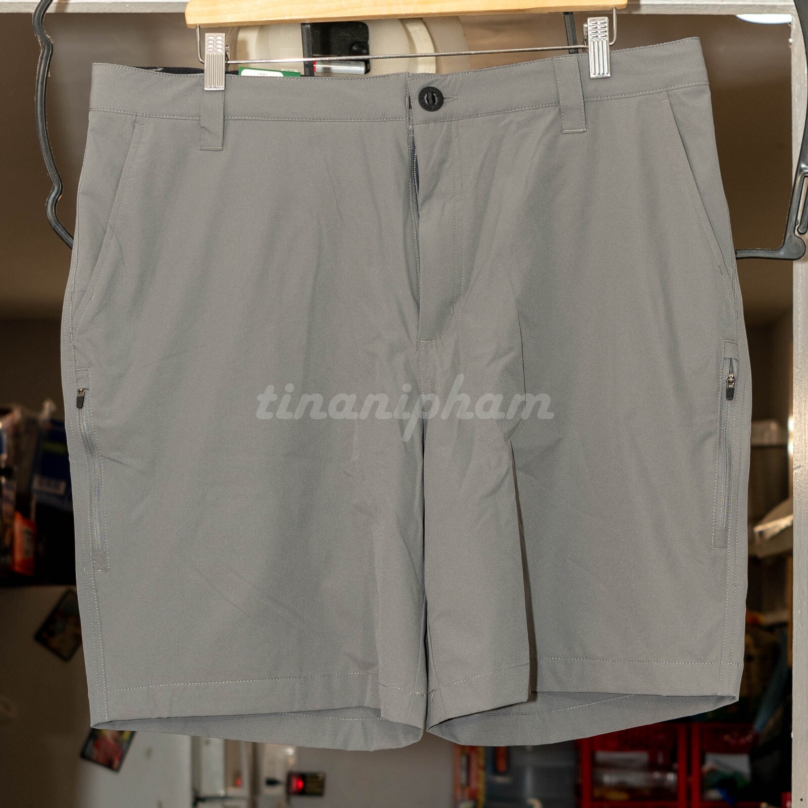 Gray , Blue, Tan Orvis Mens Lightweight Tech Short