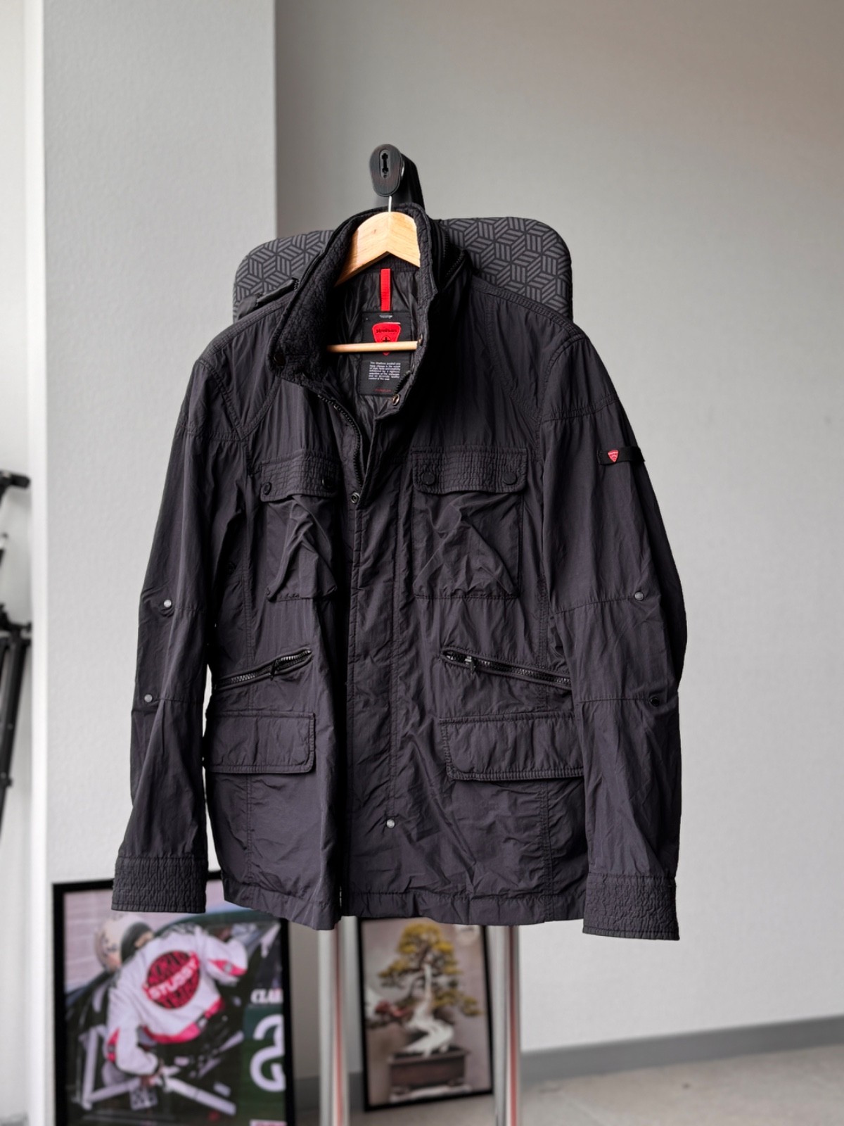 Strellson nylon jacket multipocket size 48