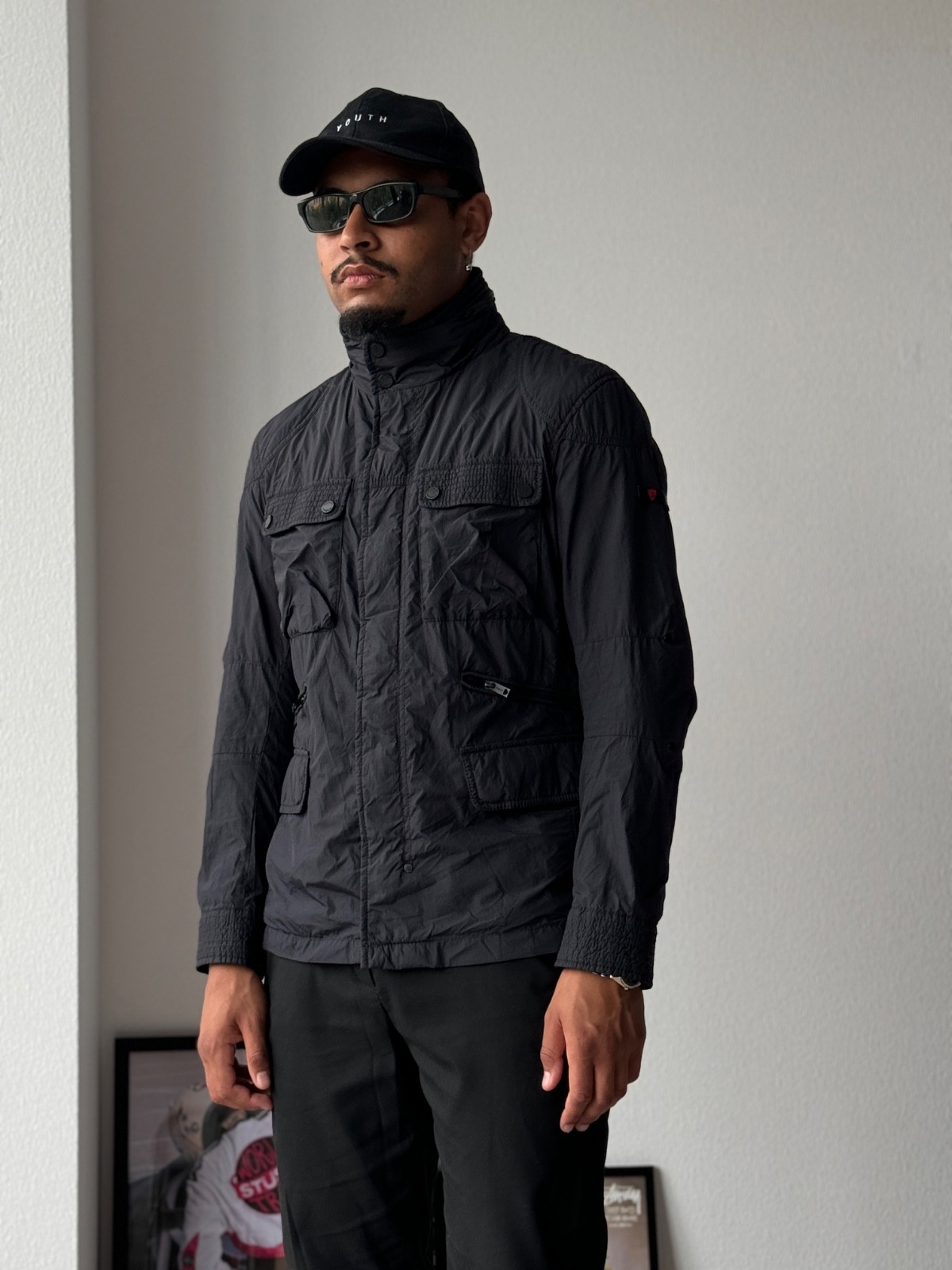 Strellson nylon jacket multipocket size 48