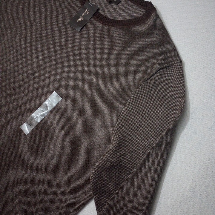 Tasso Elba Men’s XL Pullover NEW WITH TAGS Cotton Nylon Long Sleeve
