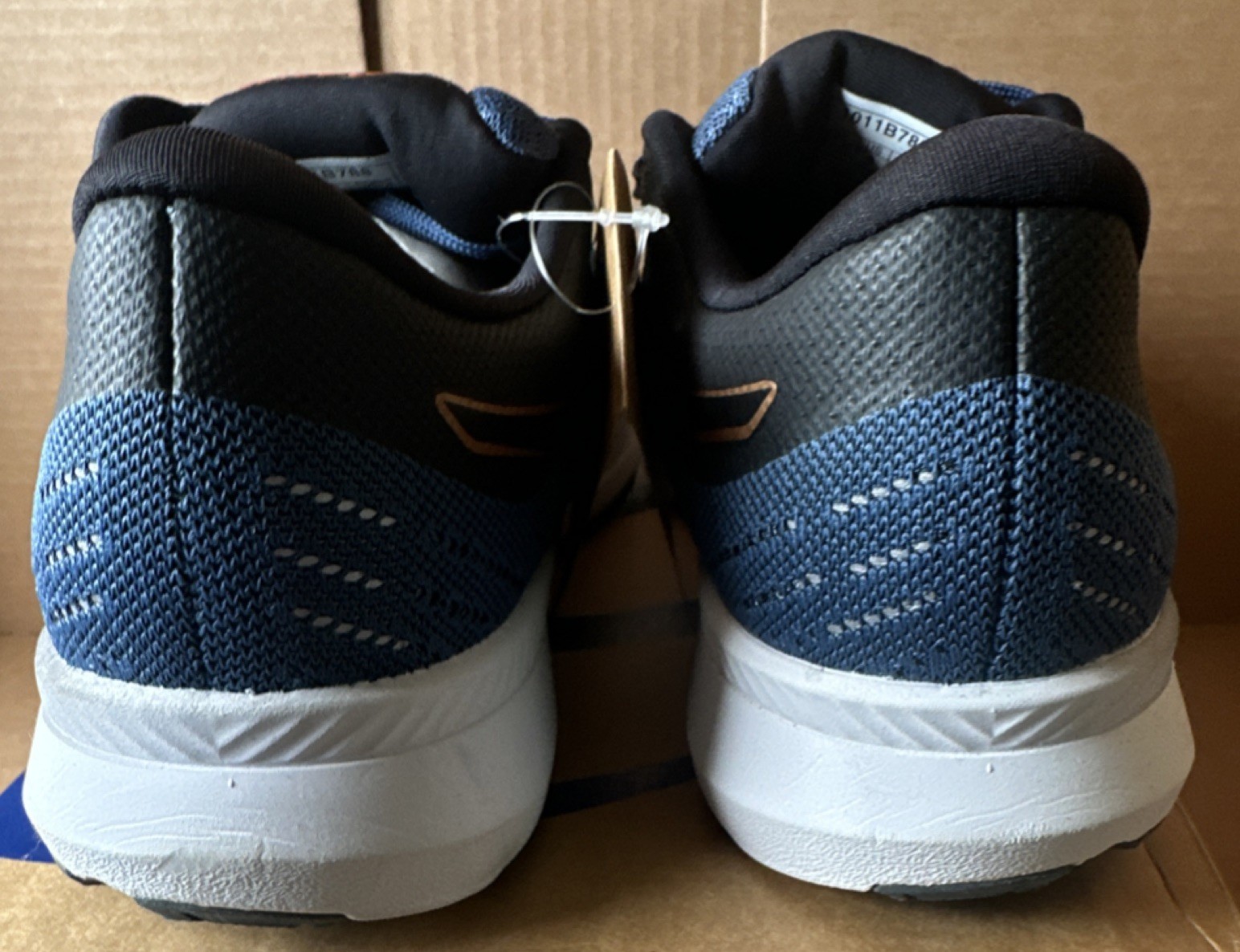ASICS Ezeride Men’s Low Top Lace-Up Running Sneakers Blue/Bronze 1011B788-400 s9