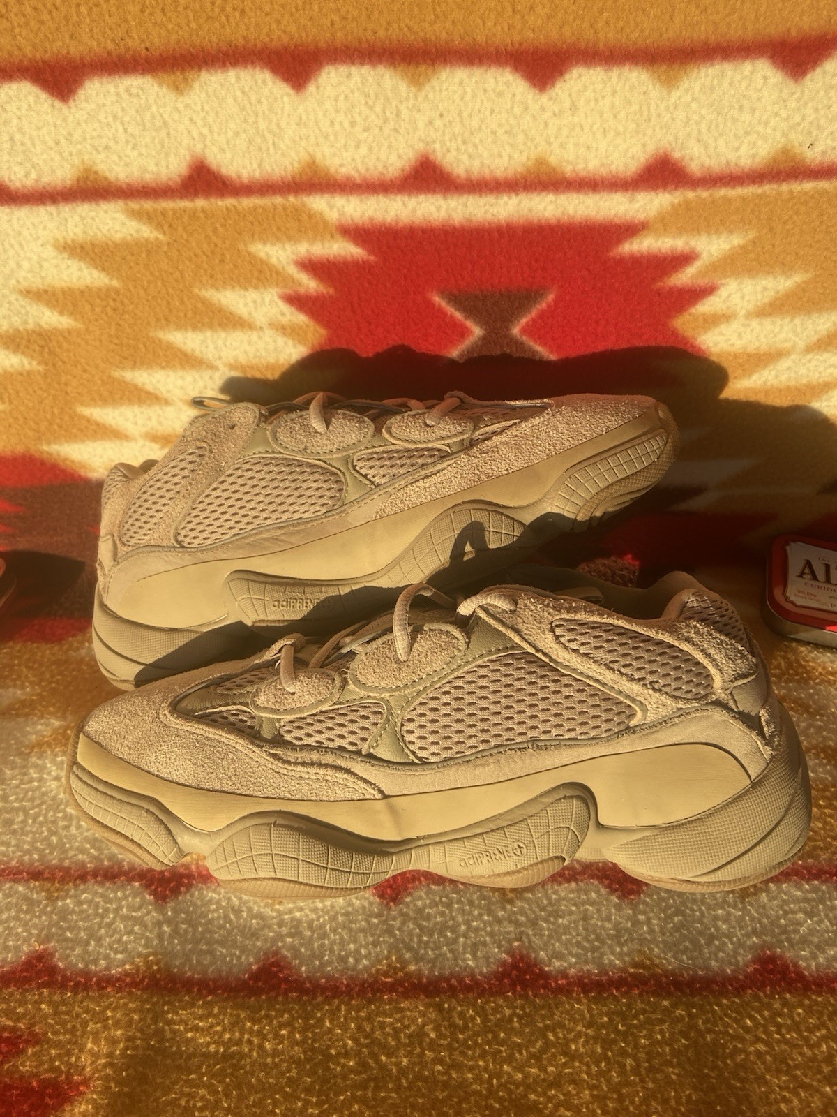 adidas Yeezy 500 Taupe Light Beige Suede Sneaker No Box GX3605 Mens 9.5