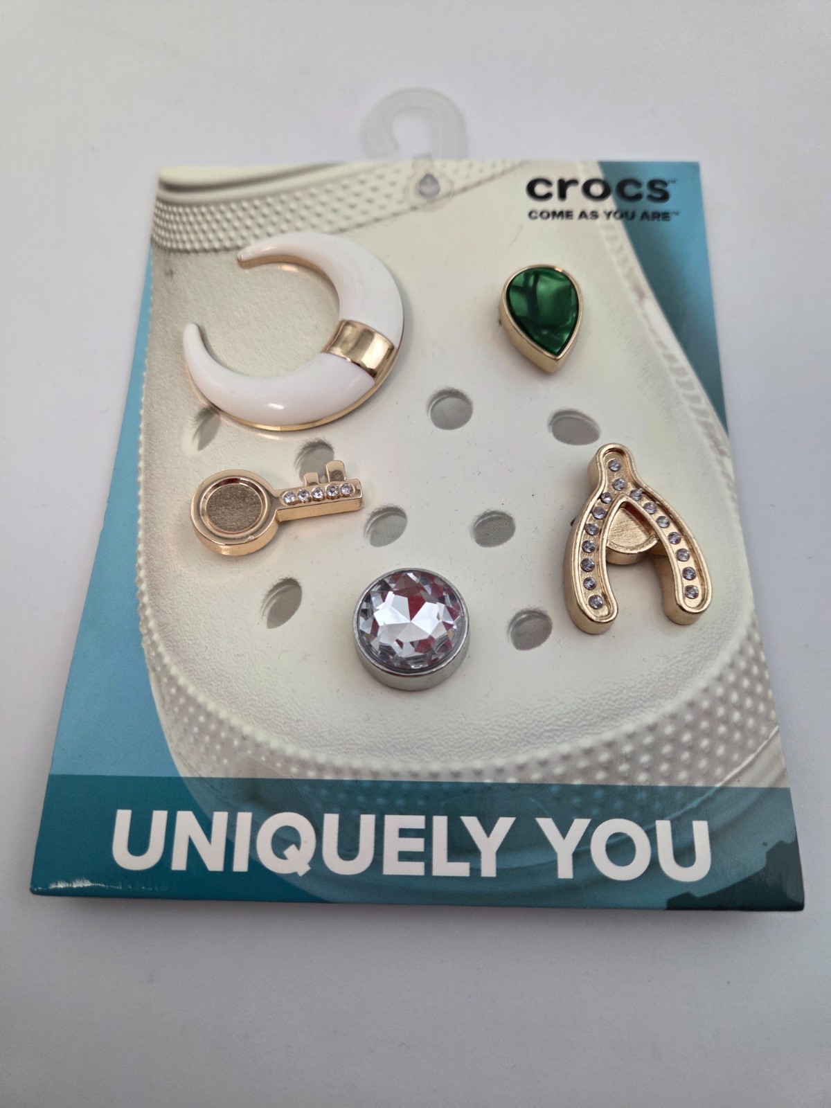 Elevated Dainty Uniquely You Jibbitz CROCS 5 piece NEW