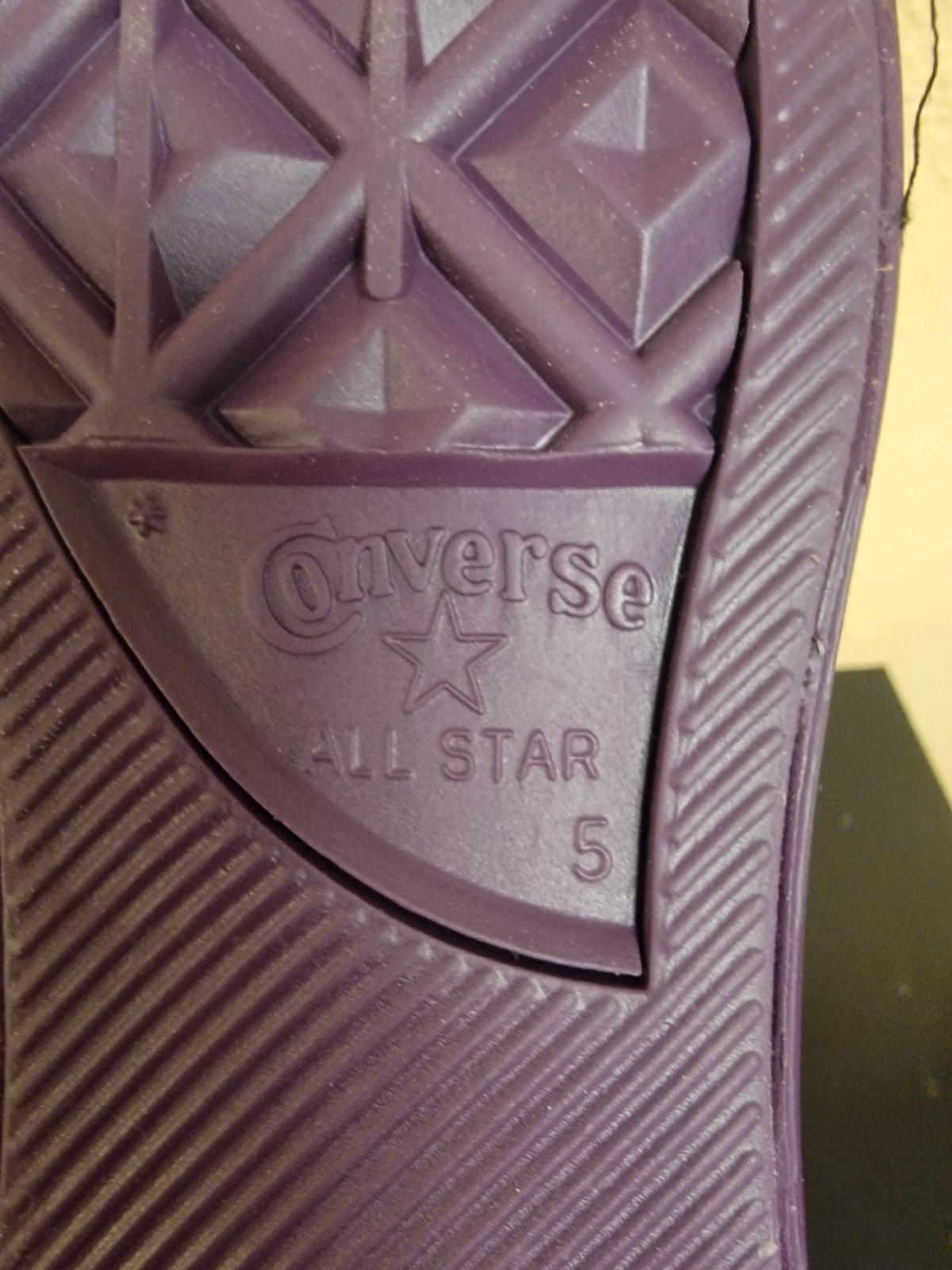 Converse CTAS Rubber Hi Elderberry 144741C Unisex M5 / W7 NIB FREE SHIPPING!!