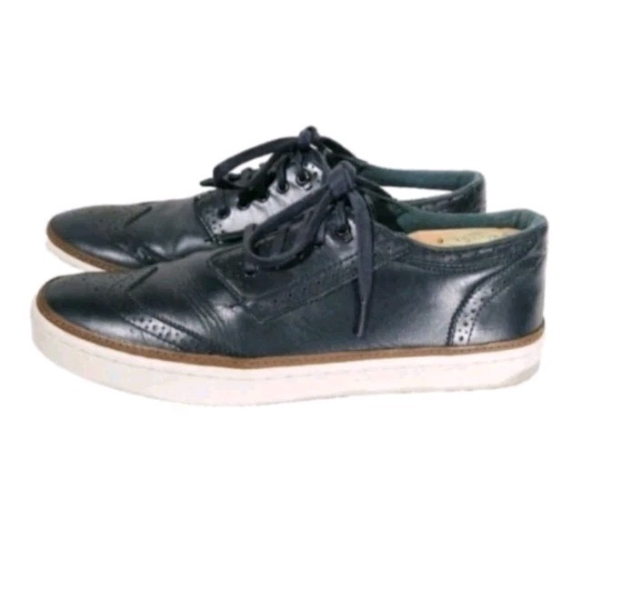 Ted Baker Livor 2 Wingtip Brogue Oxfords-11 Navy